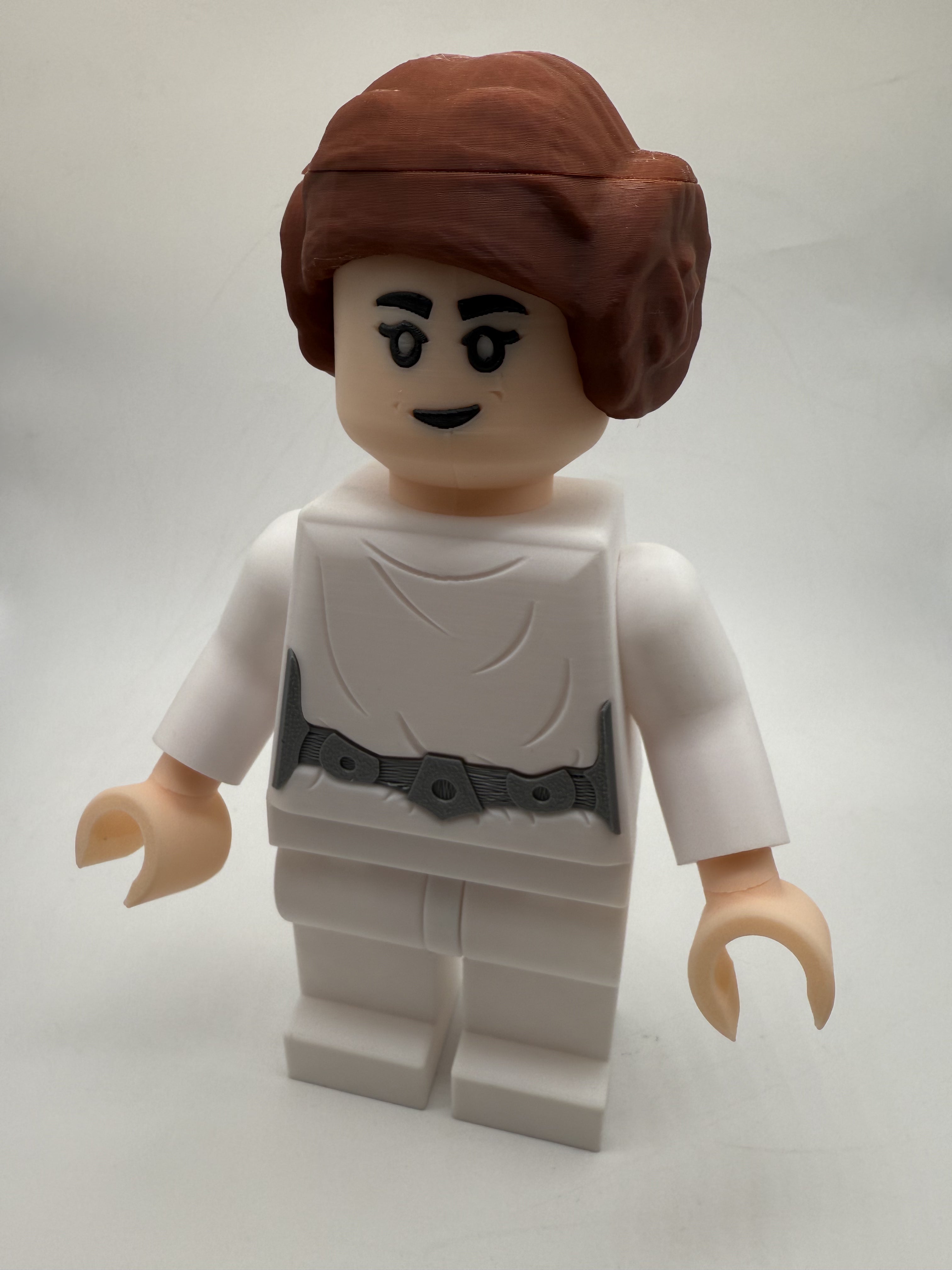 LEGO-inspired Star Wars Princess Leia Display Figure Collectible