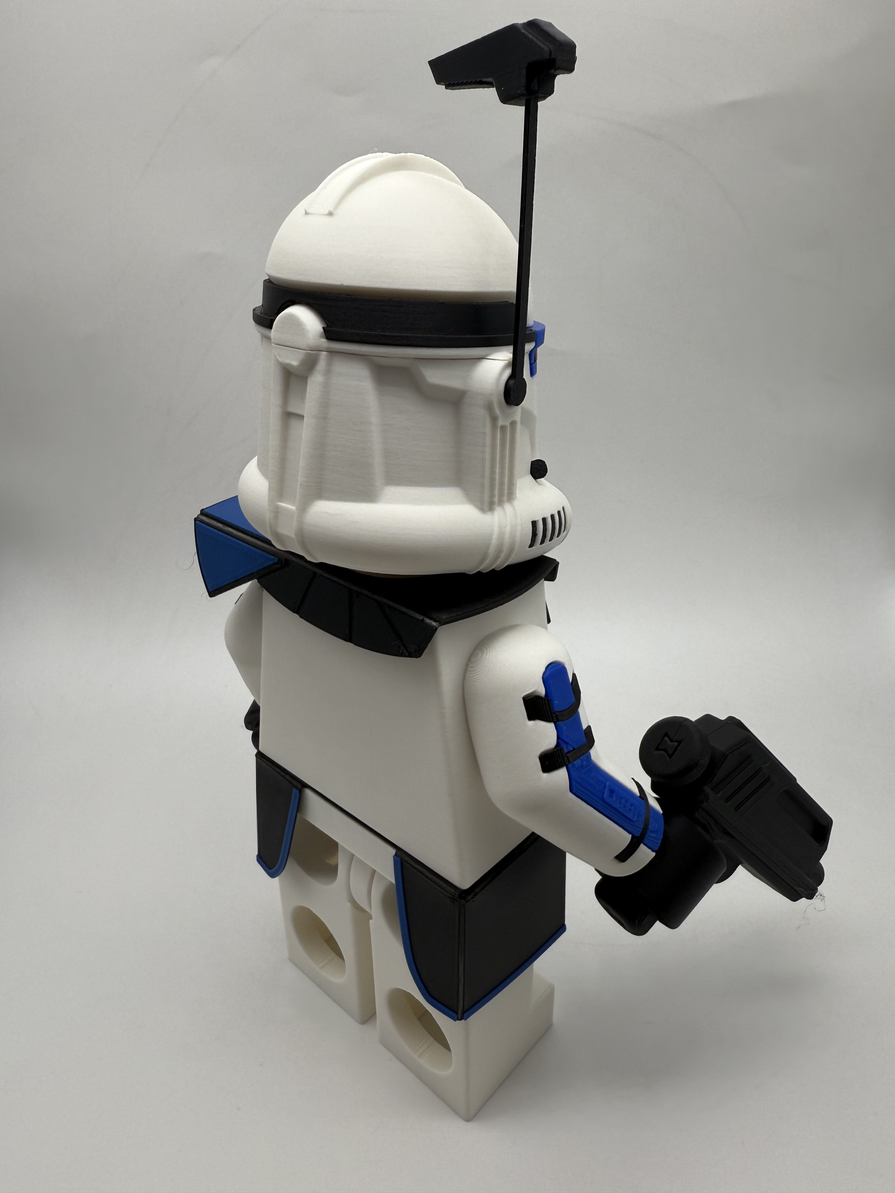 LEGO-inspired Star Wars Captain Rex Display Figure Collectible