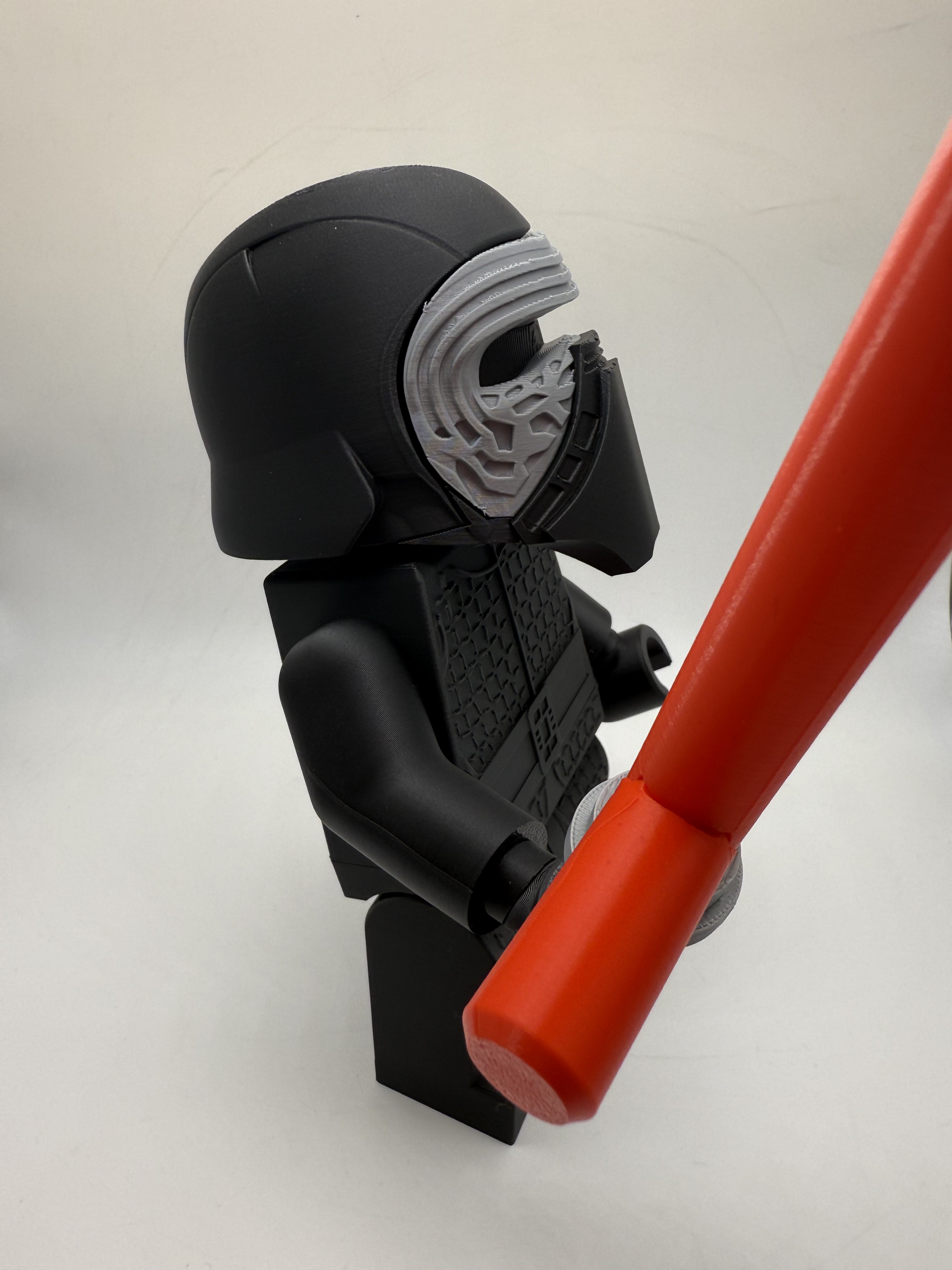 LEGO-inspired Star Wars Kylo Ren Display Figure Collectible