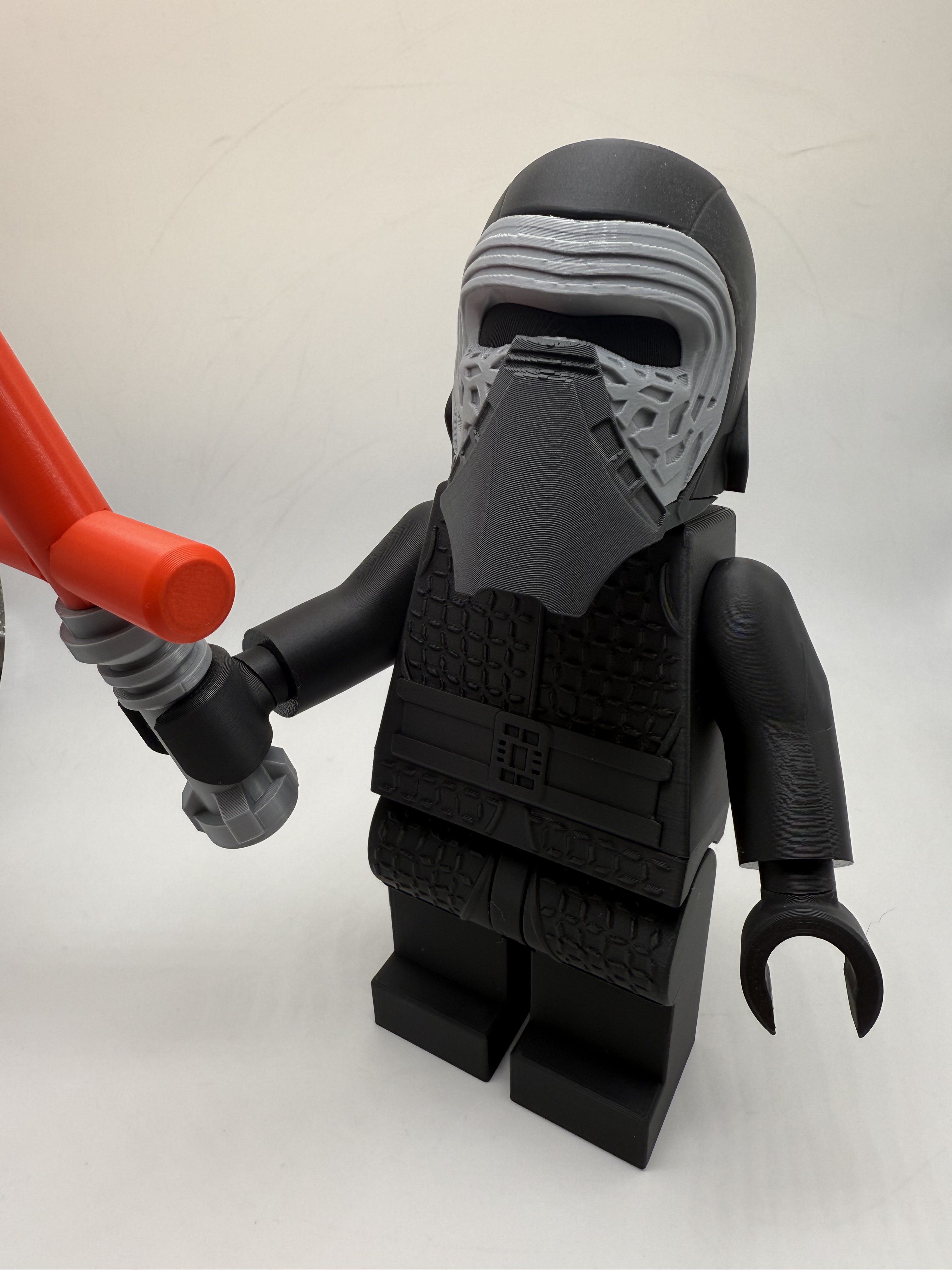 LEGO-inspired Star Wars Kylo Ren Display Figure Collectible