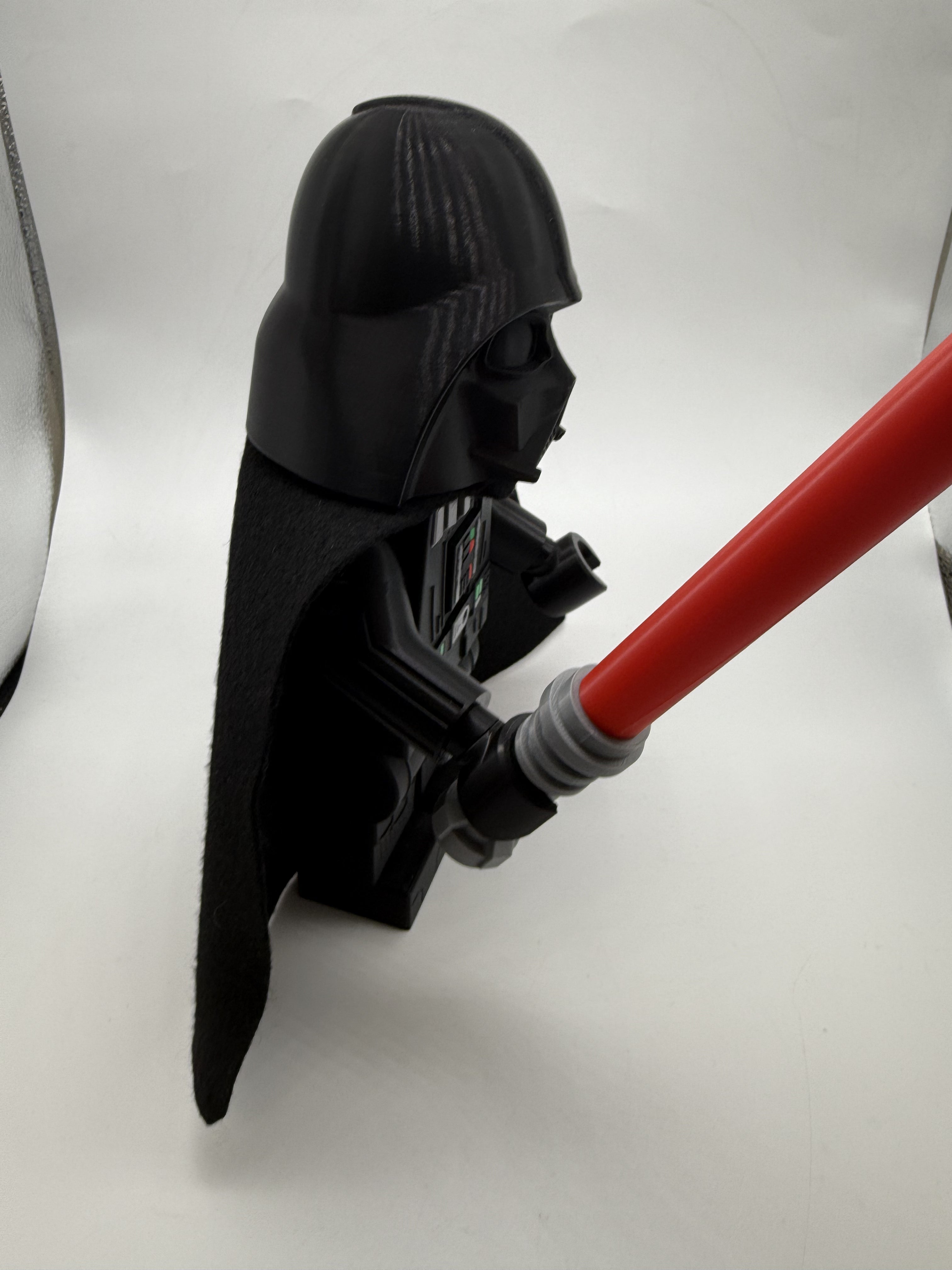 LEGO-inspired Star Wars Darth Vader Display Figure Collectible