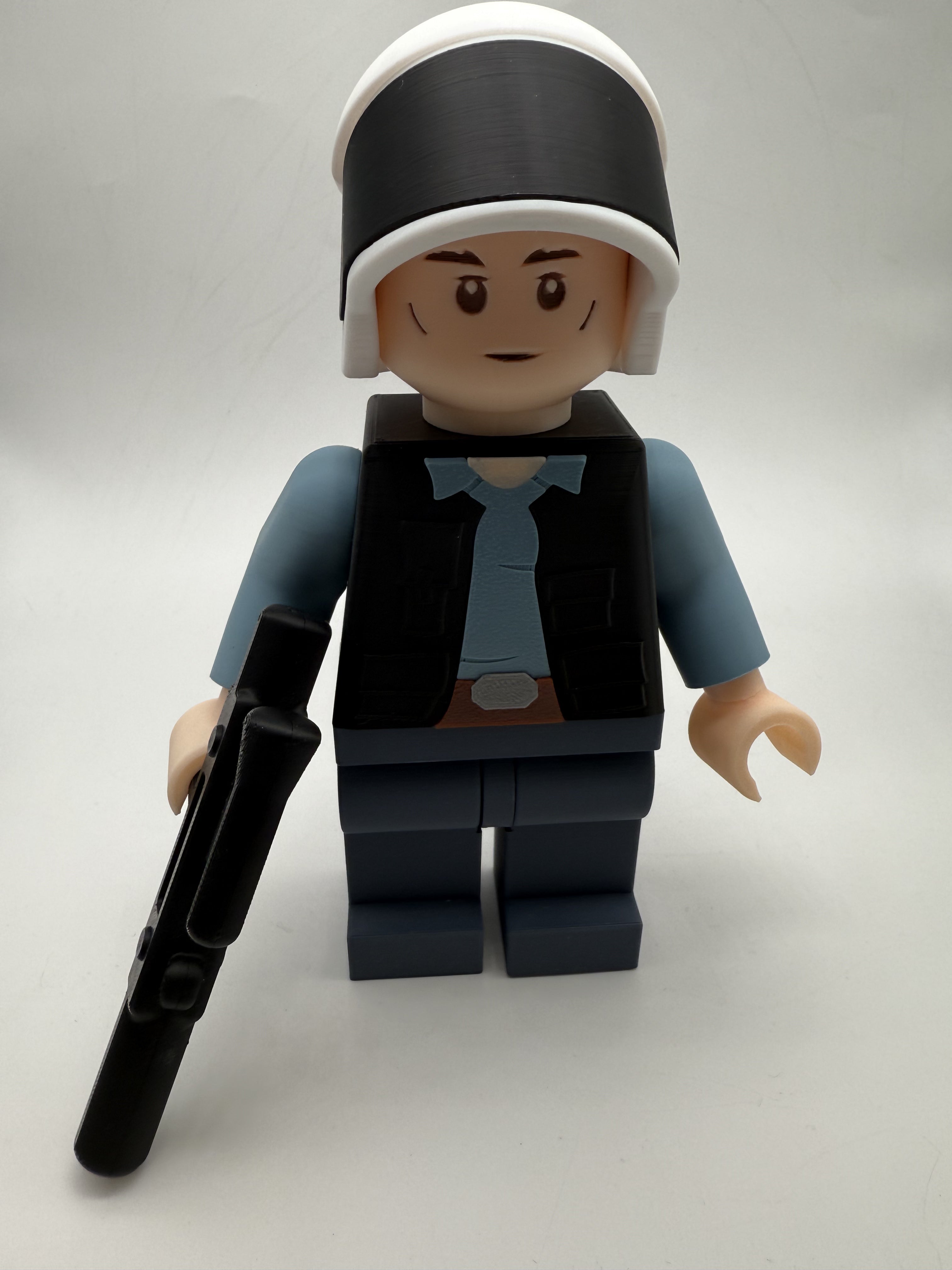 LEGO-inspired Star Wars Rebel Trooper Display Figure Collectible