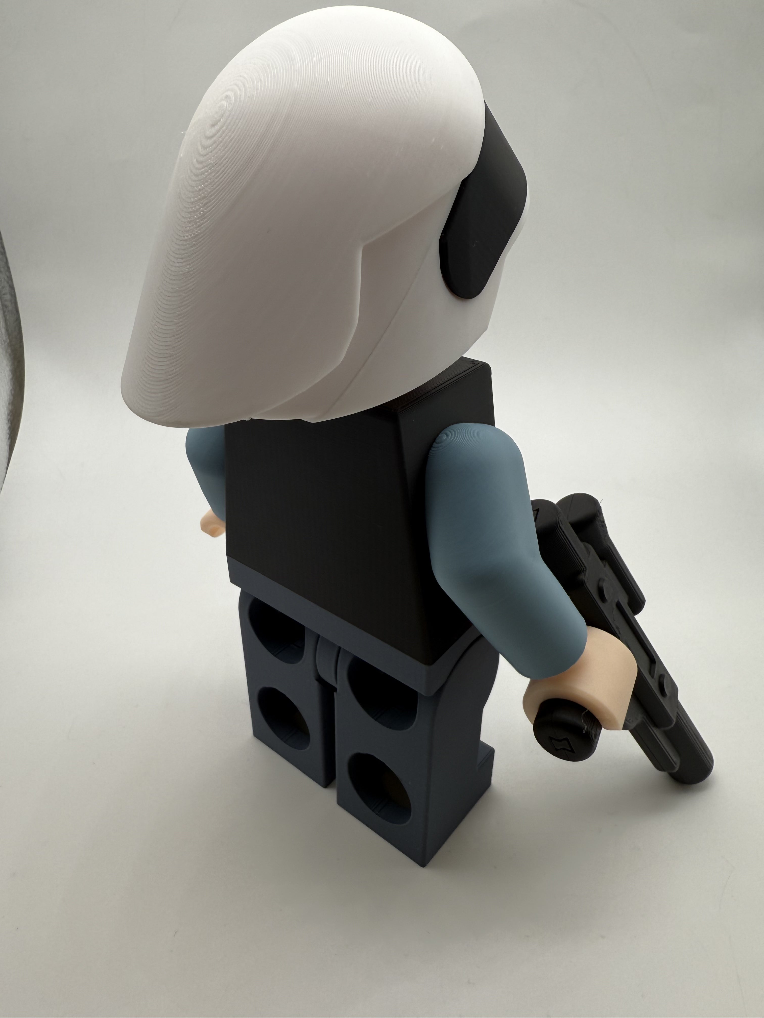 LEGO-inspired Star Wars Rebel Trooper Display Figure Collectible