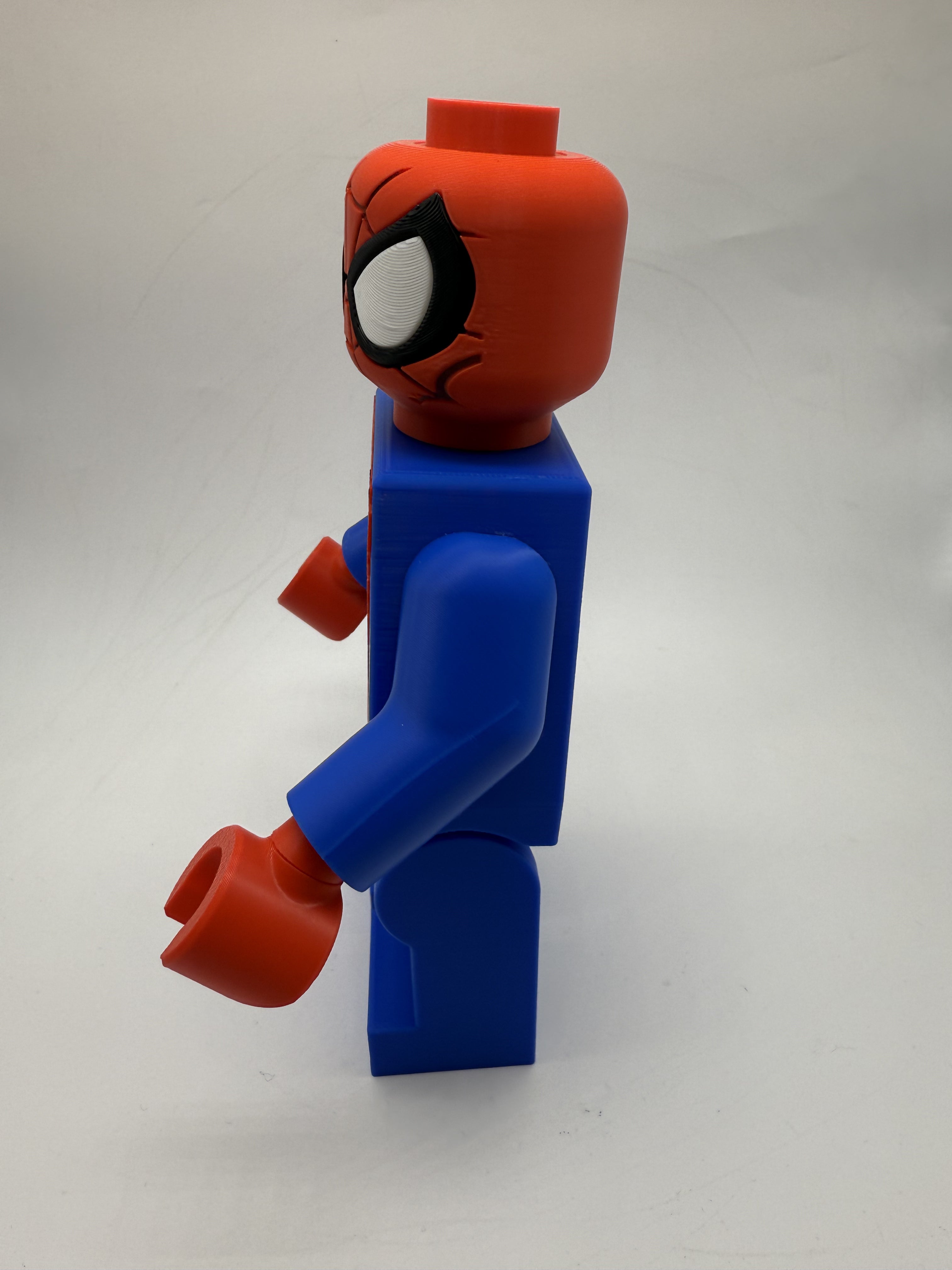 LEGO-inspired Marvel Spiderman Display Figure Collectible