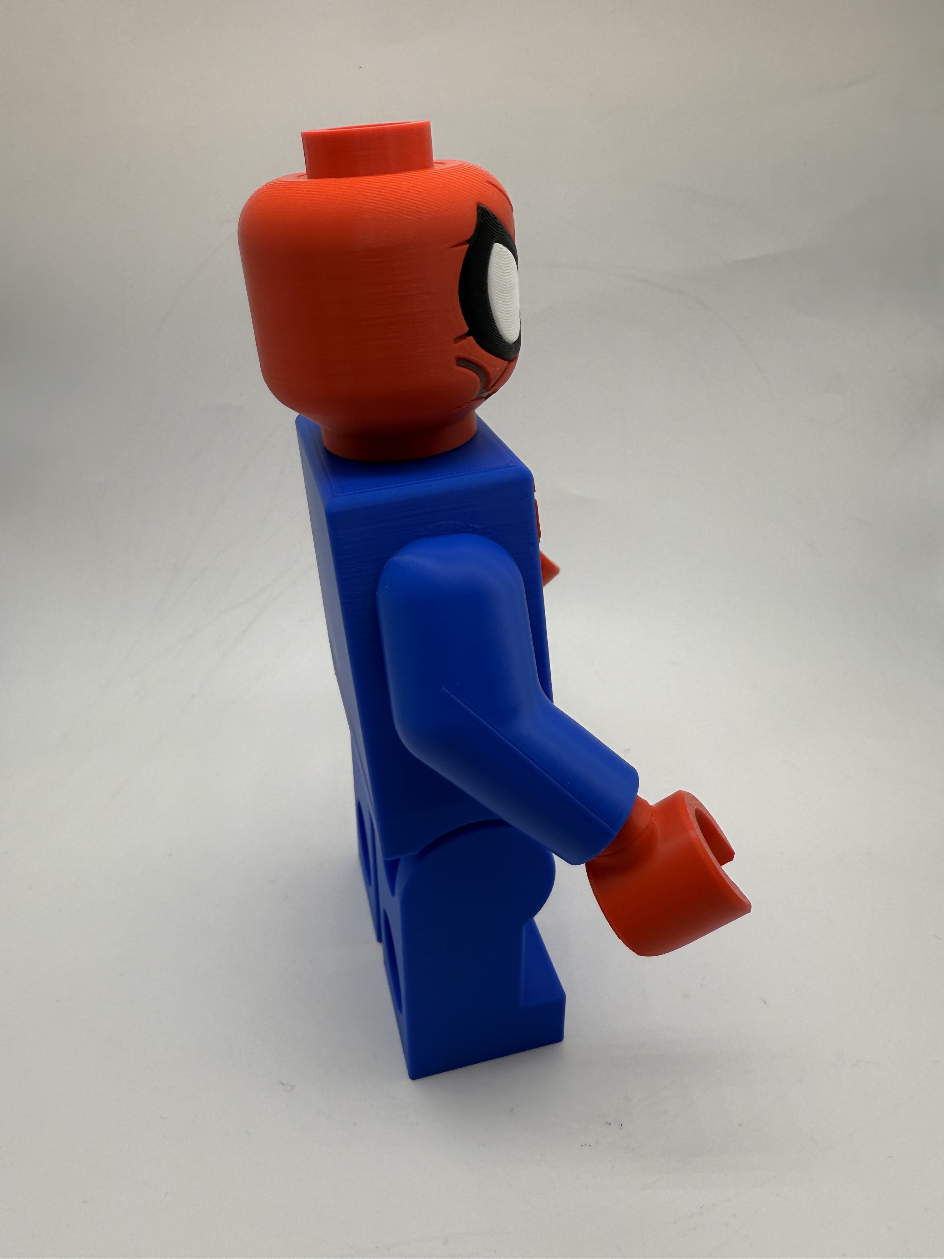 LEGO-inspired Marvel Spiderman Display Figure Collectible
