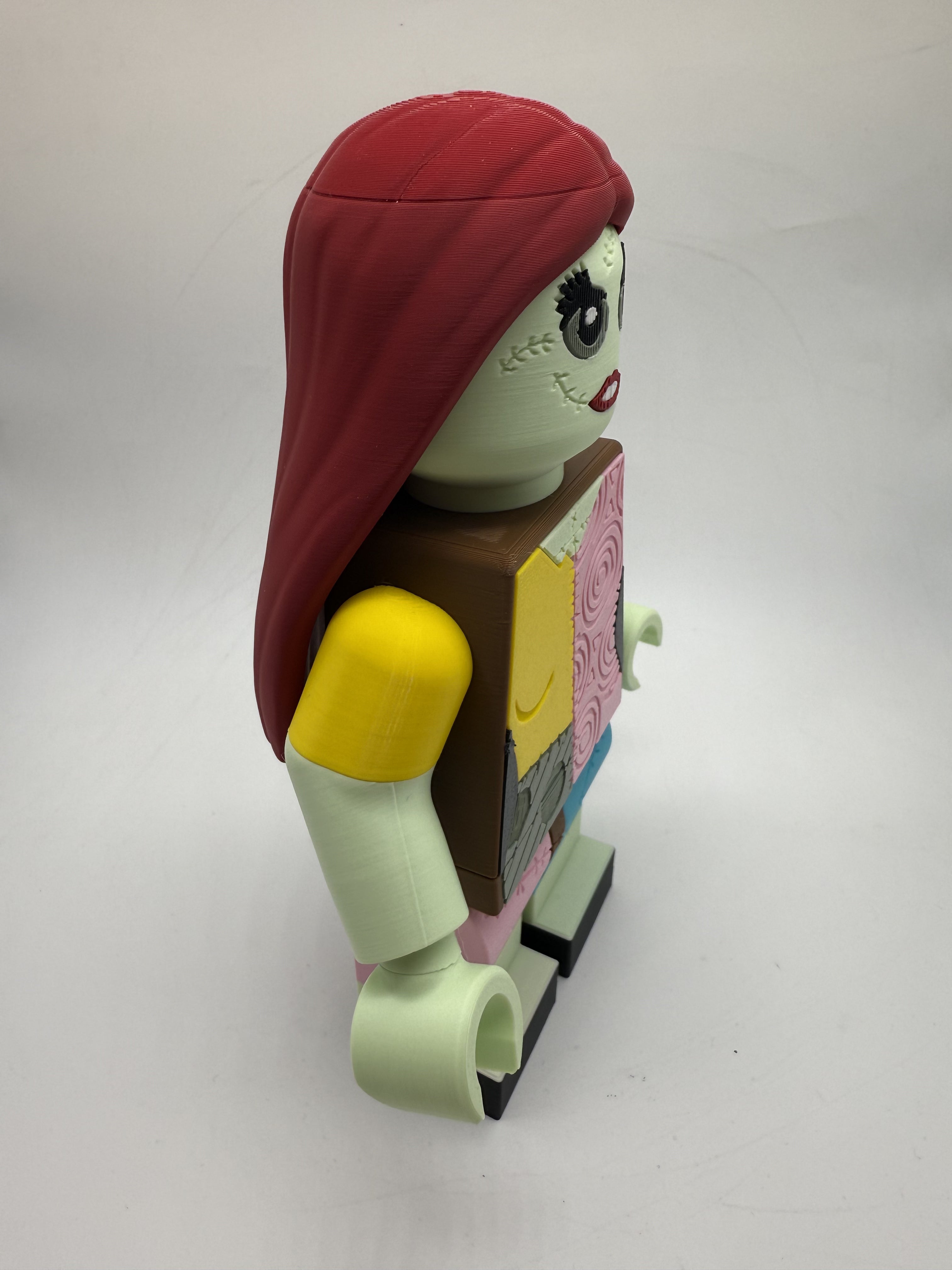 LEGO-inspired The Nightmare Before Christmas Sally Display Figure Collectible