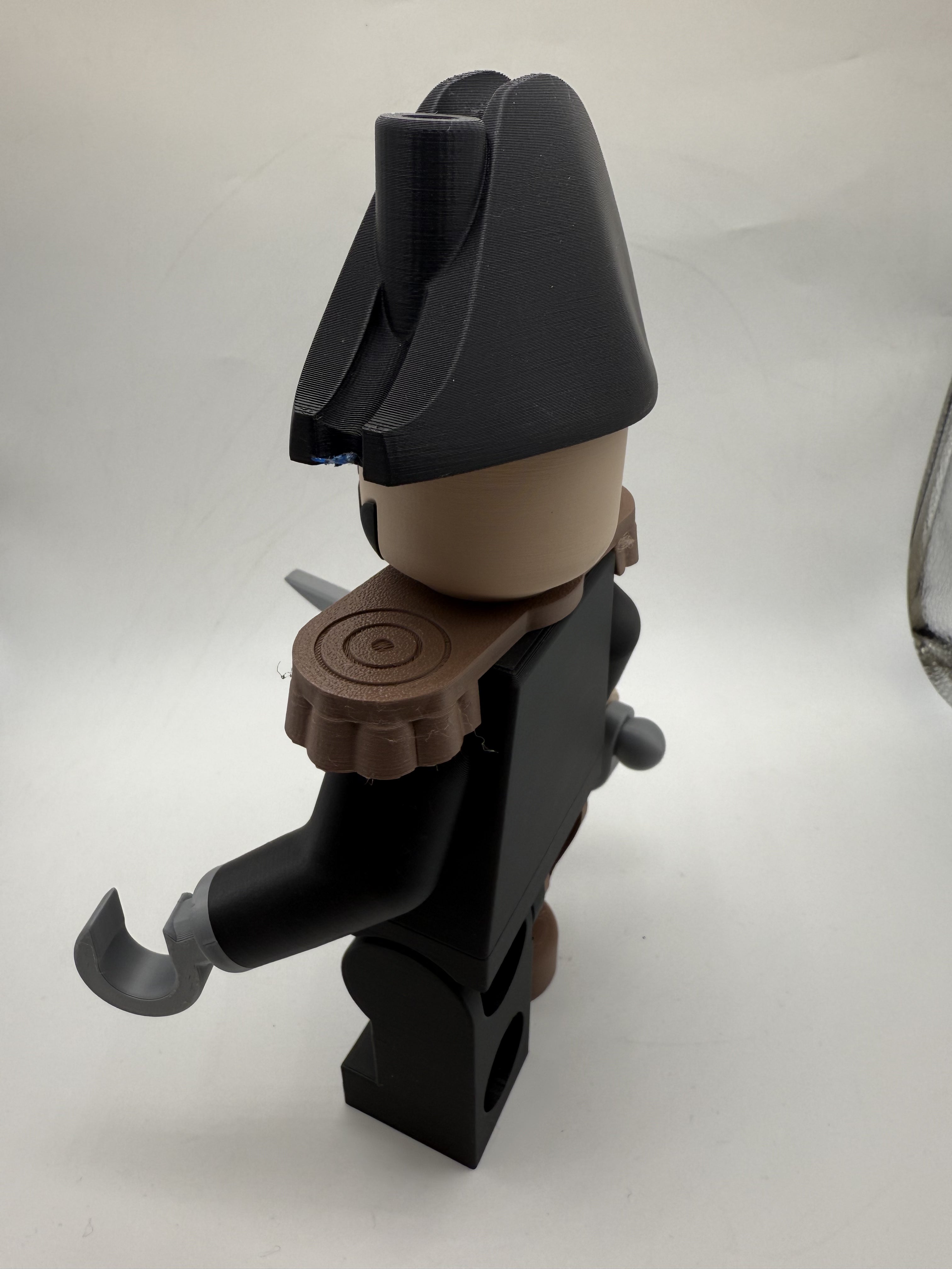 LEGO-inspired Pirate Display Figure Collectible