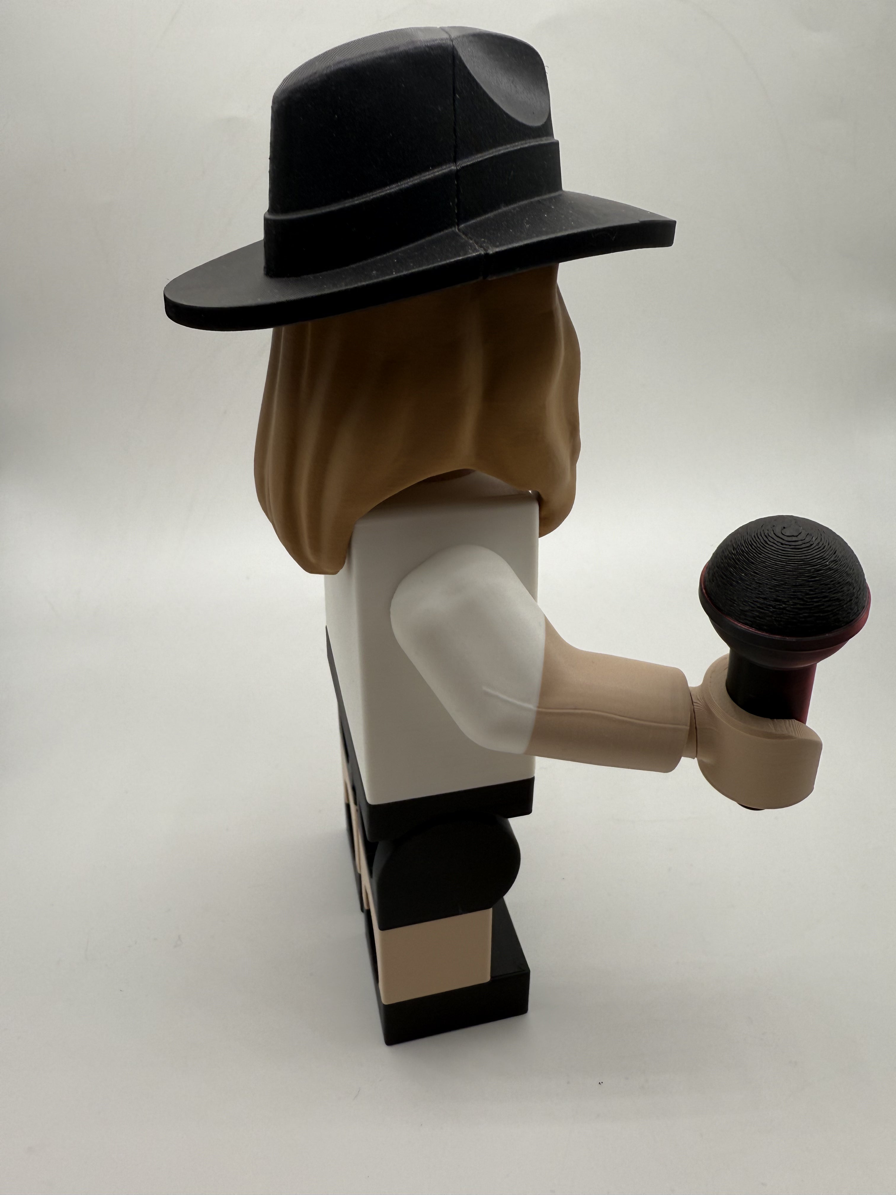LEGO-inspired Taylor Swift - Red Eras Tour Display Figure Collectible