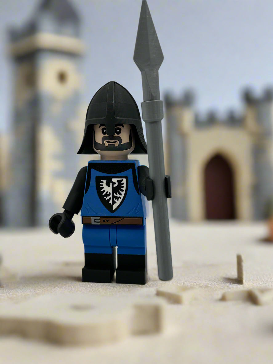 LEGO-inspired Guard/Knight Display Figure Collectible