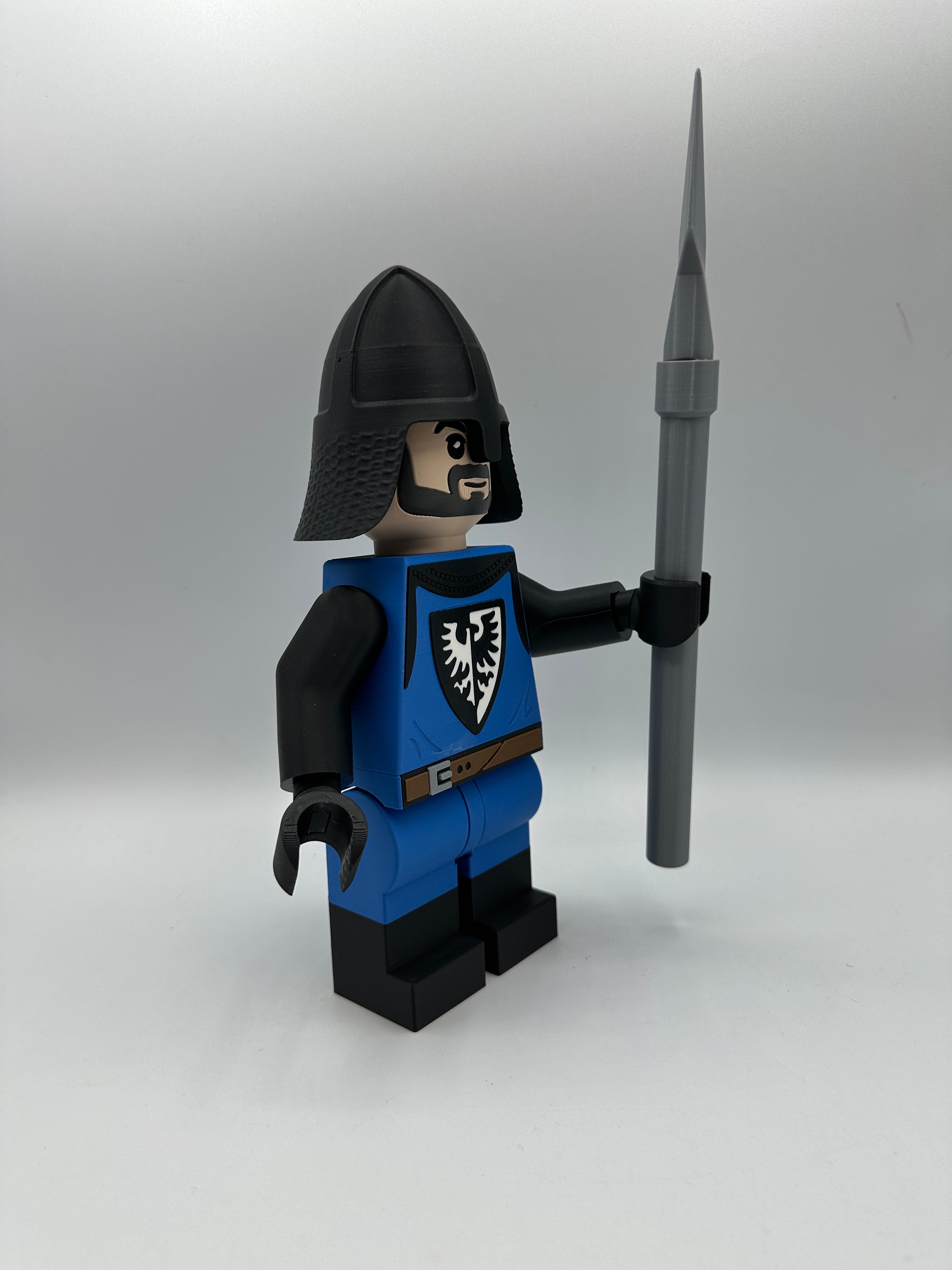 LEGO-inspired Guard/Knight Display Figure Collectible
