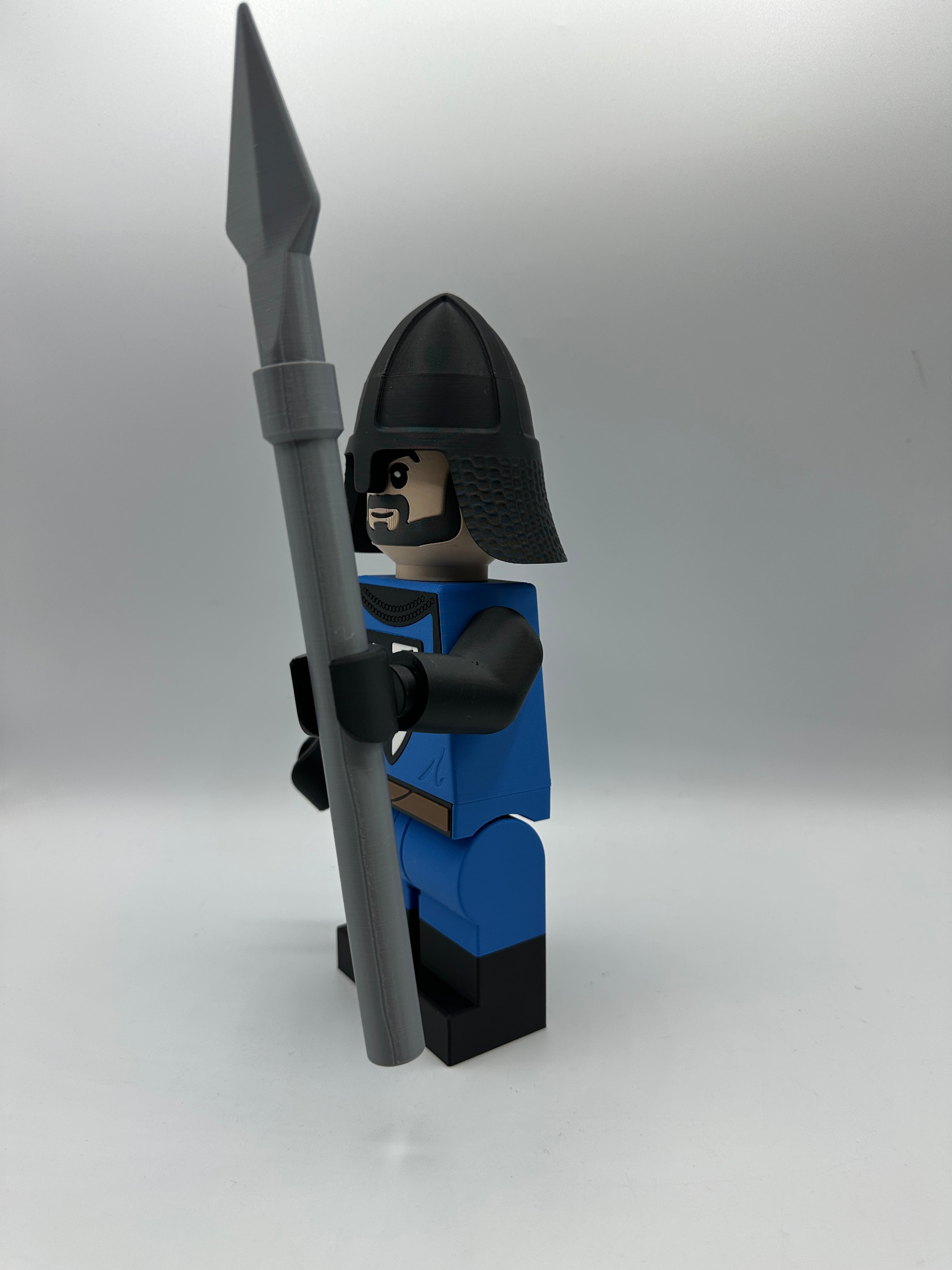 3D Printed Archer Knight Large Scale 8.5"- 9.5" Minifigure