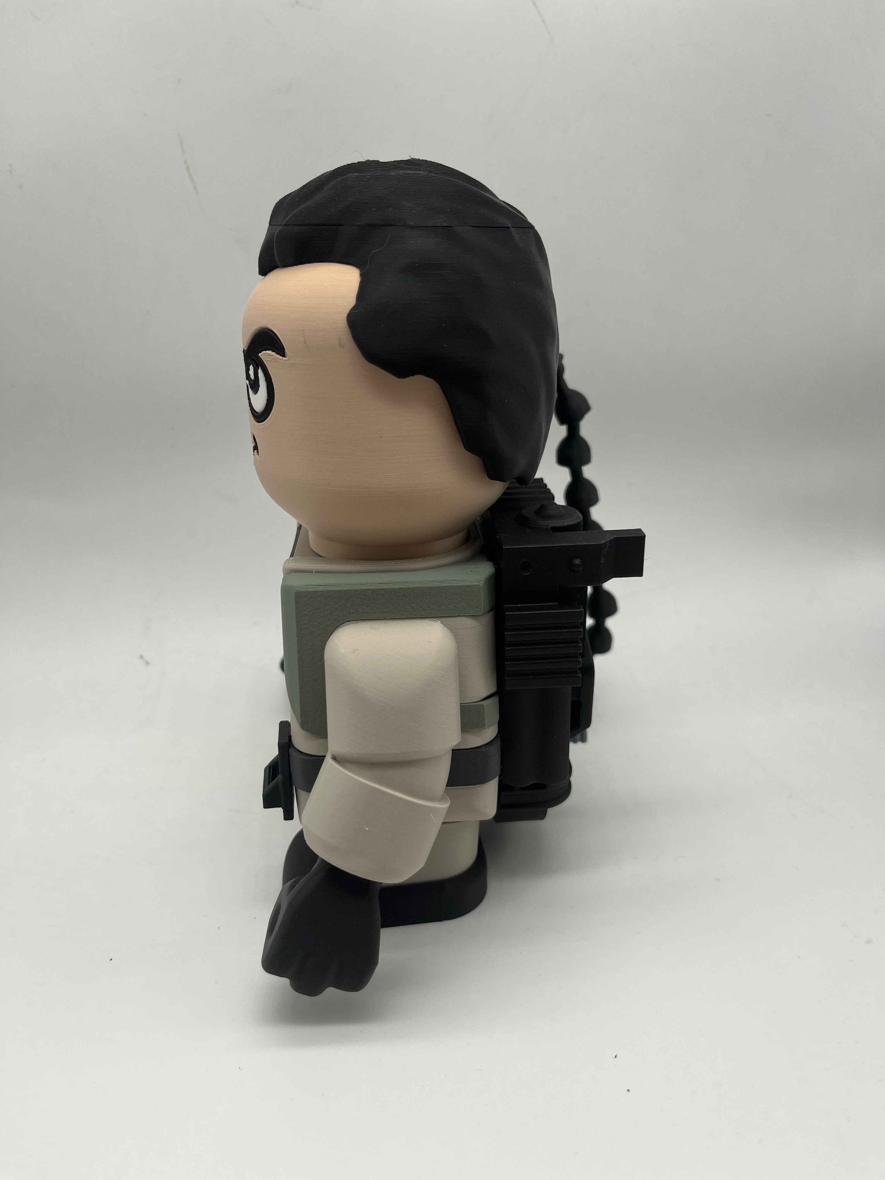 LEGO-inspired Ghostbusters Dr. Peter Venkman Medium Scale 6"- 8" Chunk Display Figure Collectible