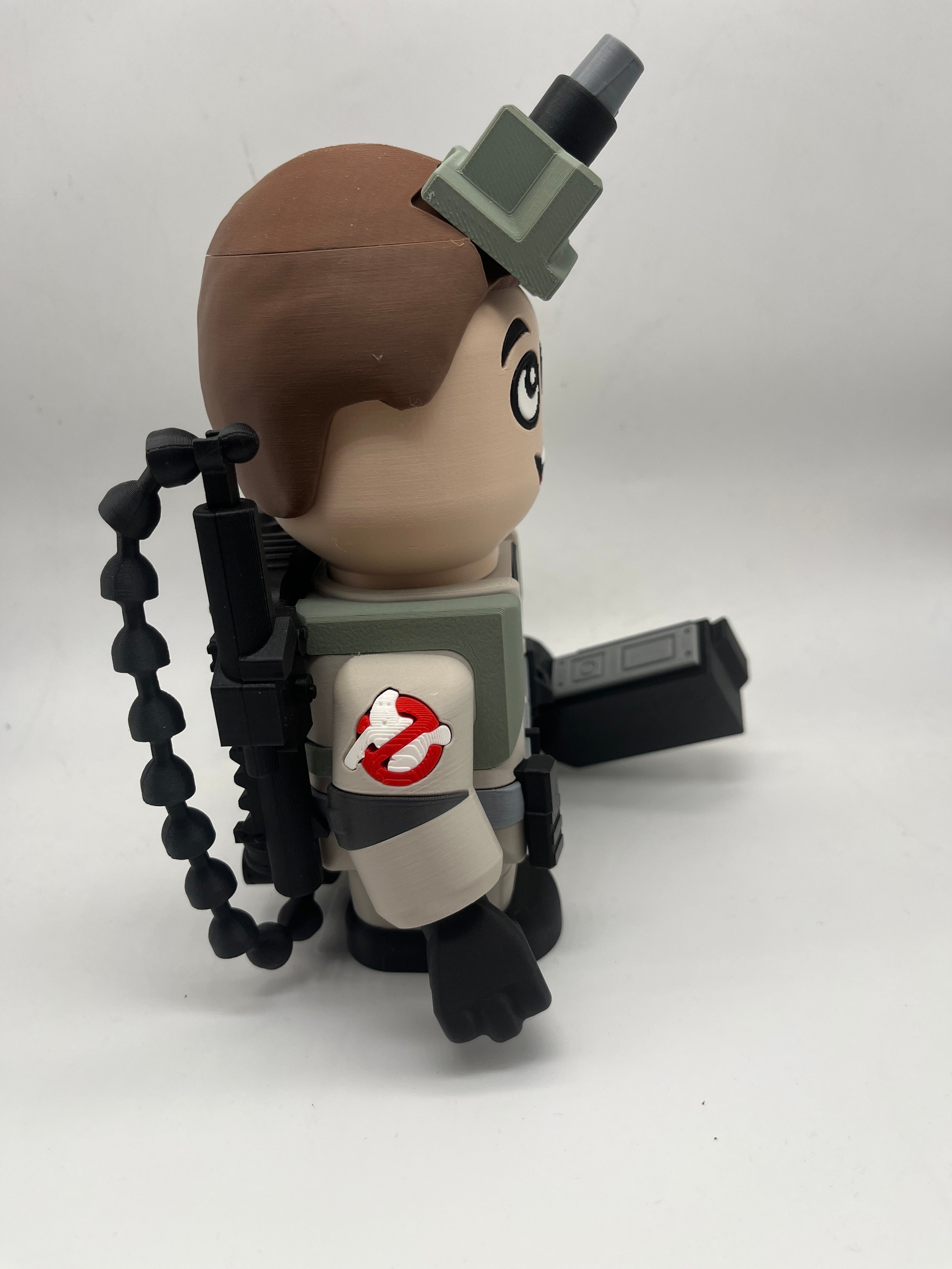 LEGO-inspired Ghostbusters Ray Stantz Medium Scale 6"- 8" Chunk Display Figure Collectible