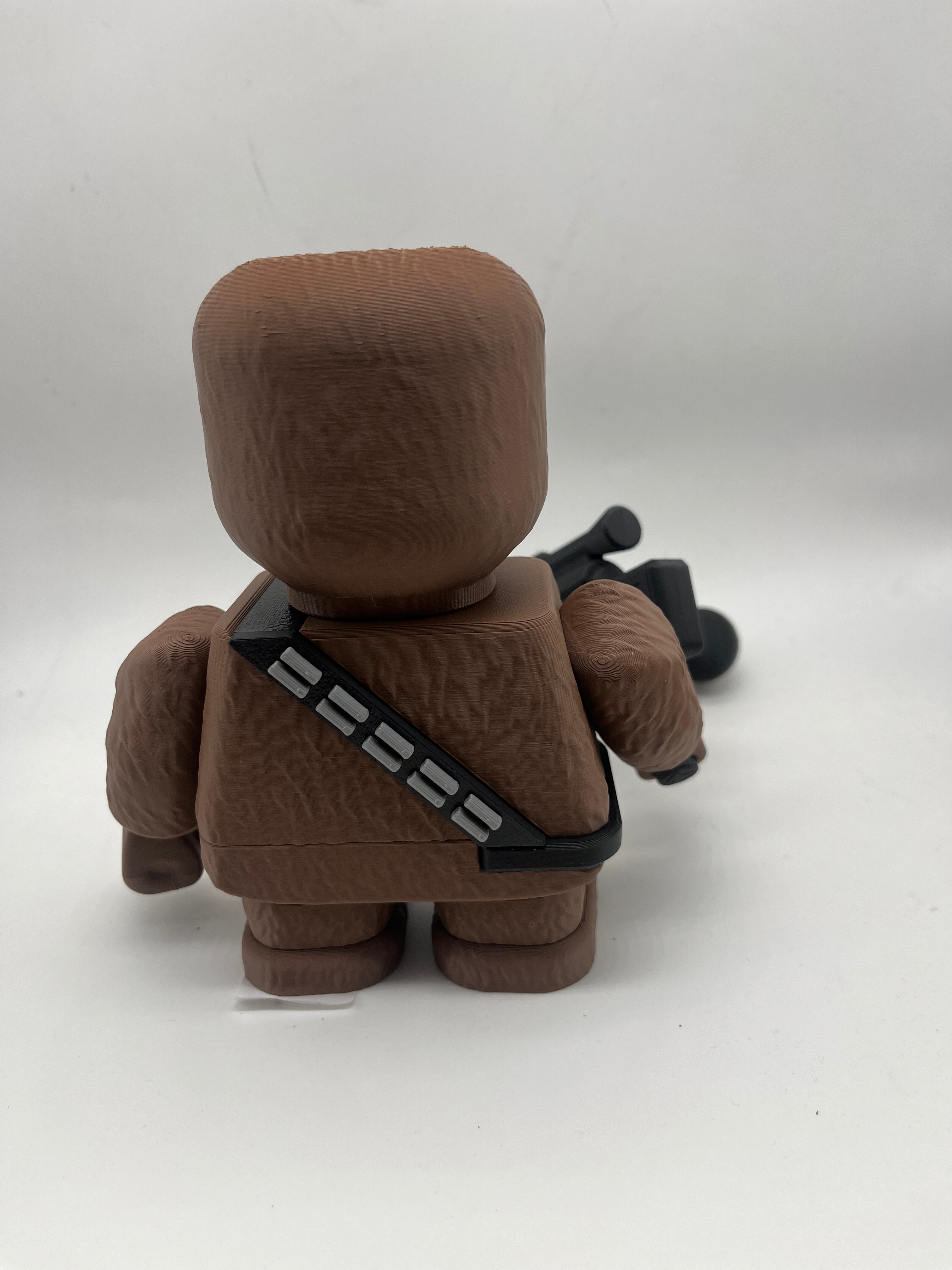 LEGO-inspired Star Wars Chewbacca Medium Scale 6"- 8" Chunk Display Figure Collectible