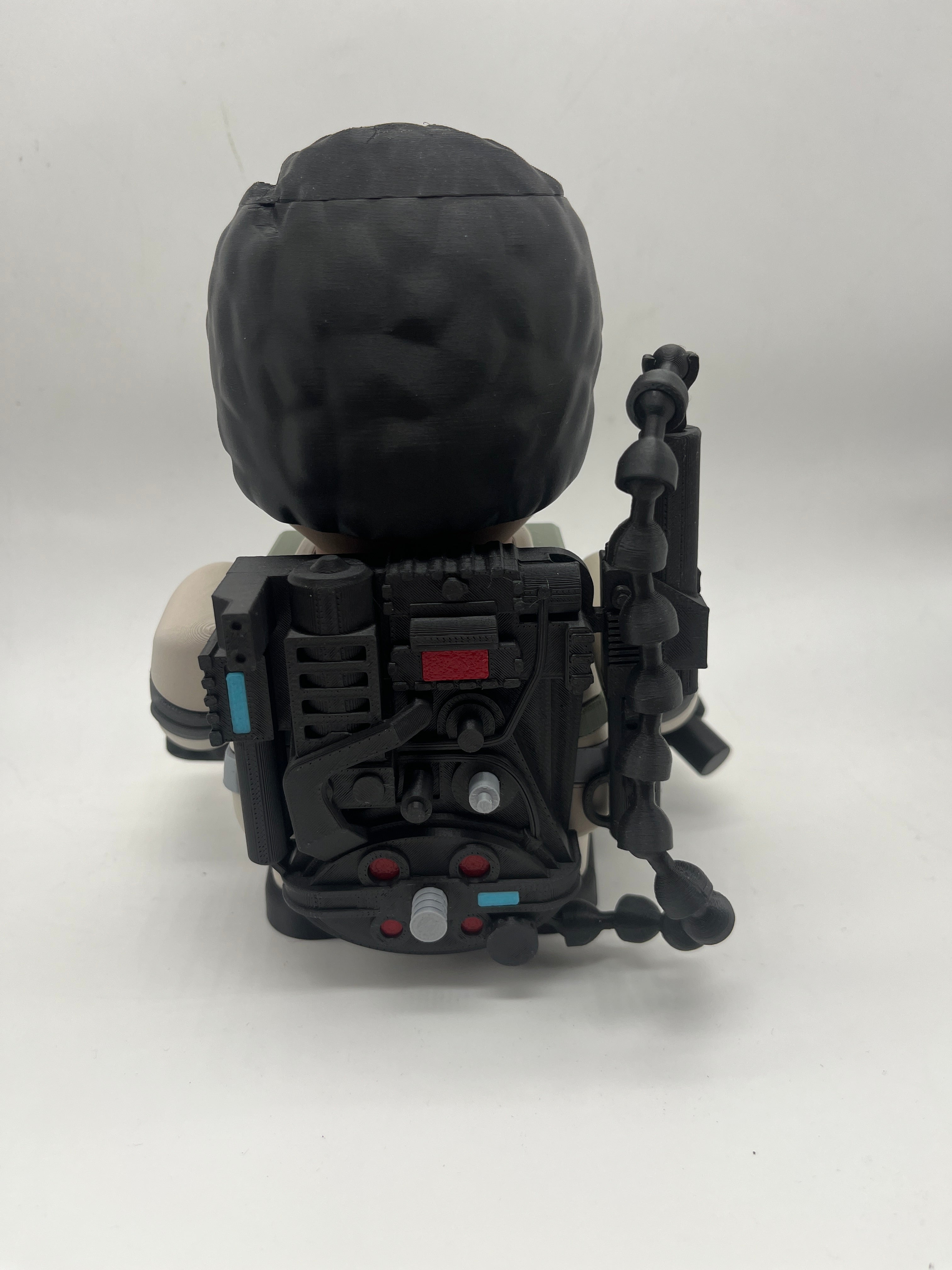 LEGO-inspired Ghostbusters Winston Zeddemore Medium Scale 6"- 8" Chunk Display Figure Collectible