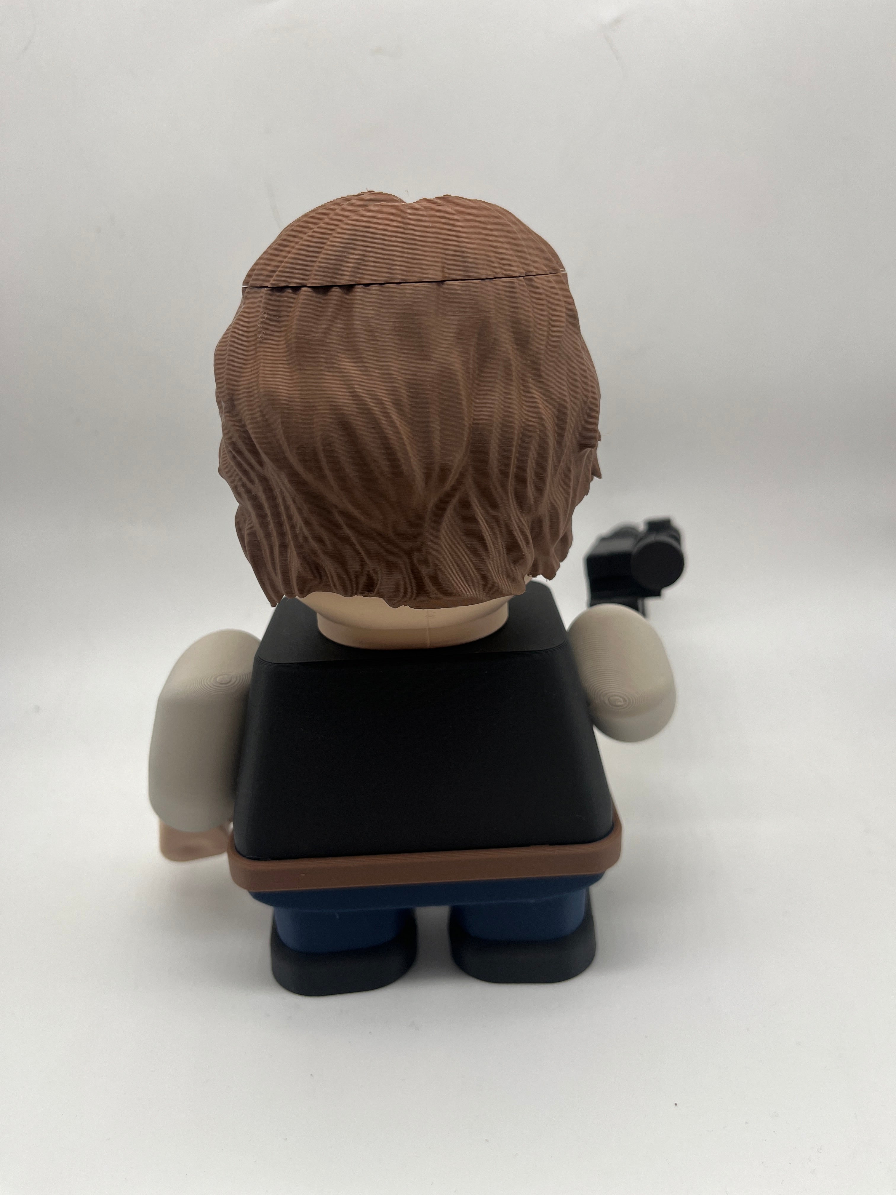 LEGO-inspired Star Wars Han Solo Medium Scale 6"- 8" Chunk Display Figure Collectible