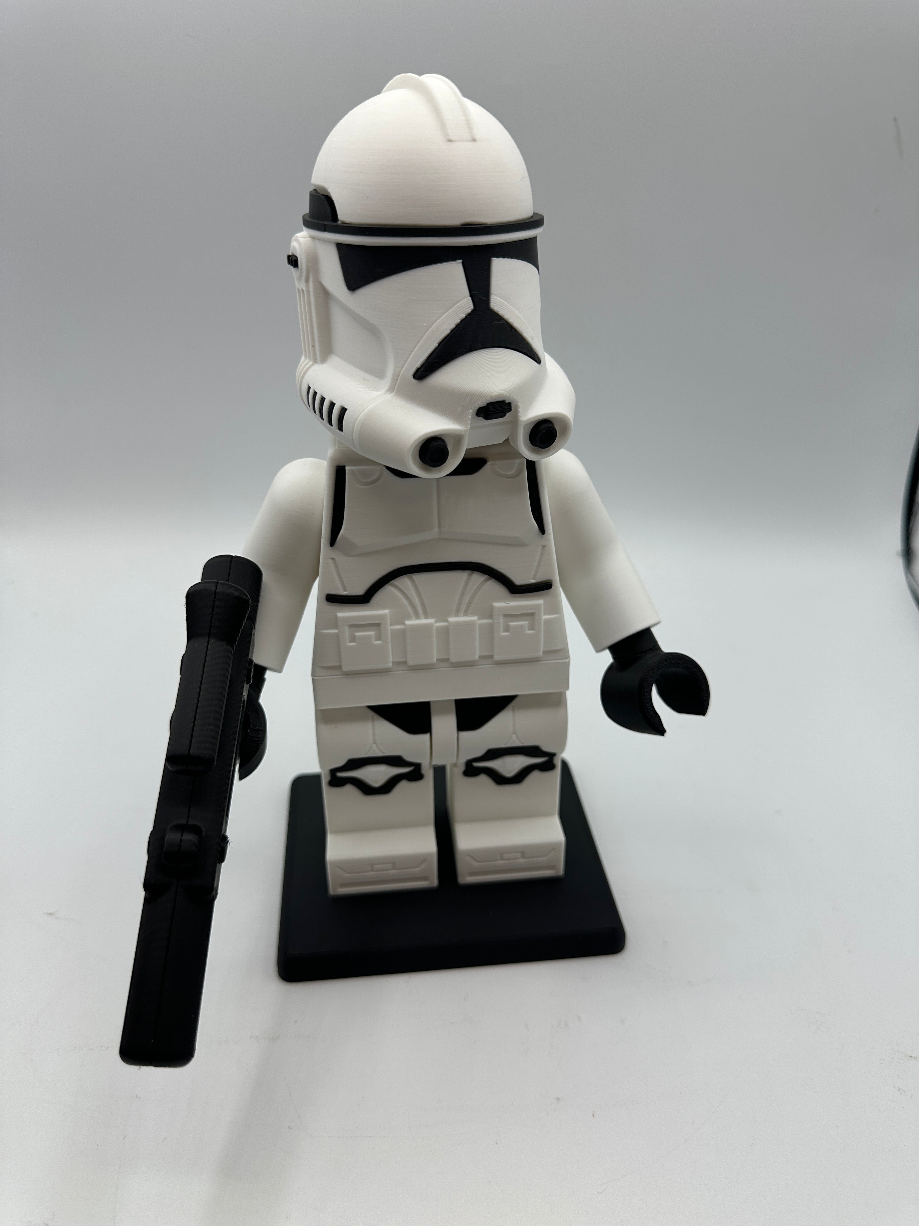 LEGO-inspired Large Scale Counter Top Stand Display Figure Collectible