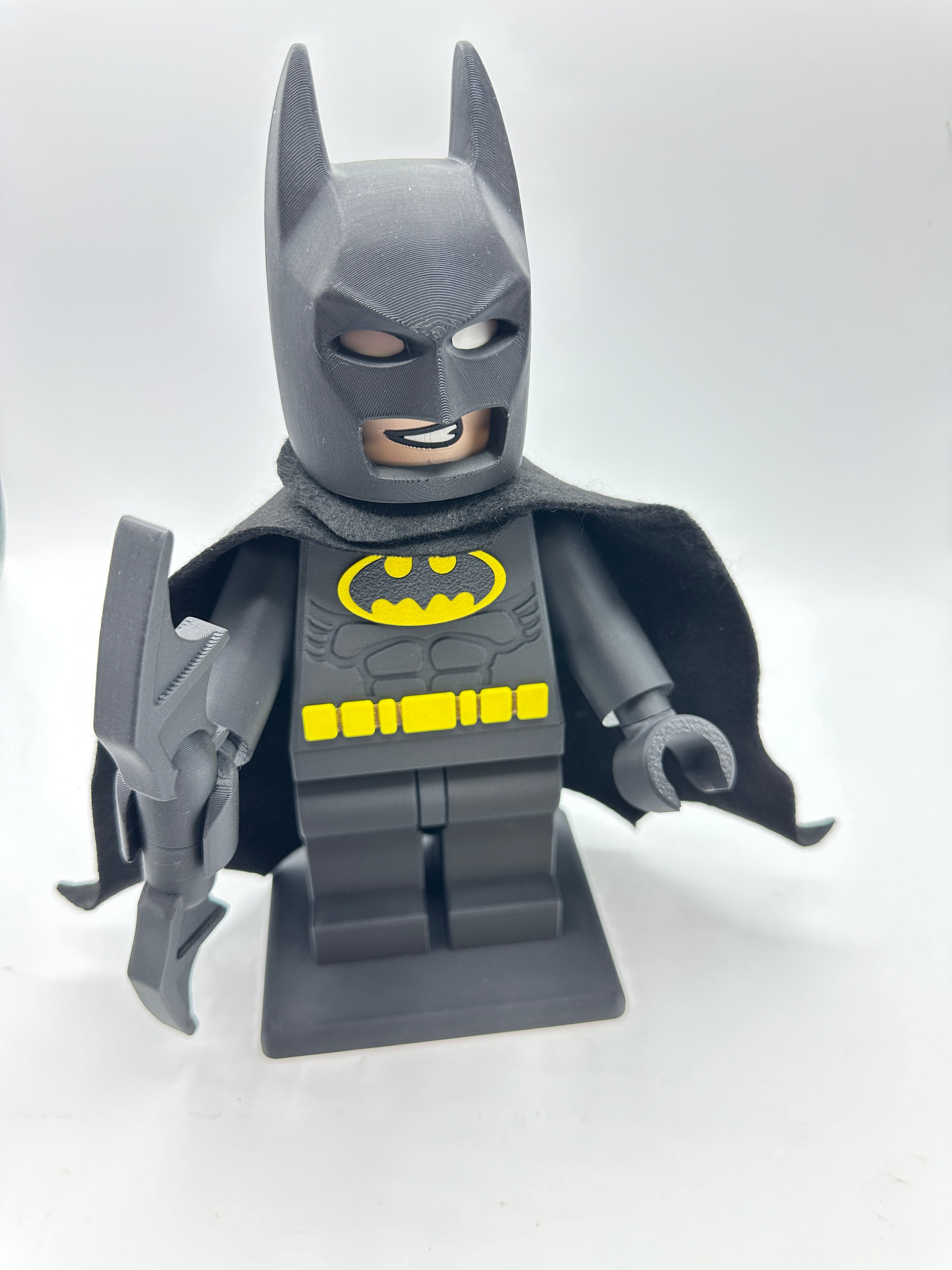 LEGO-inspired Large Scale Counter Top Stand Display Figure Collectible