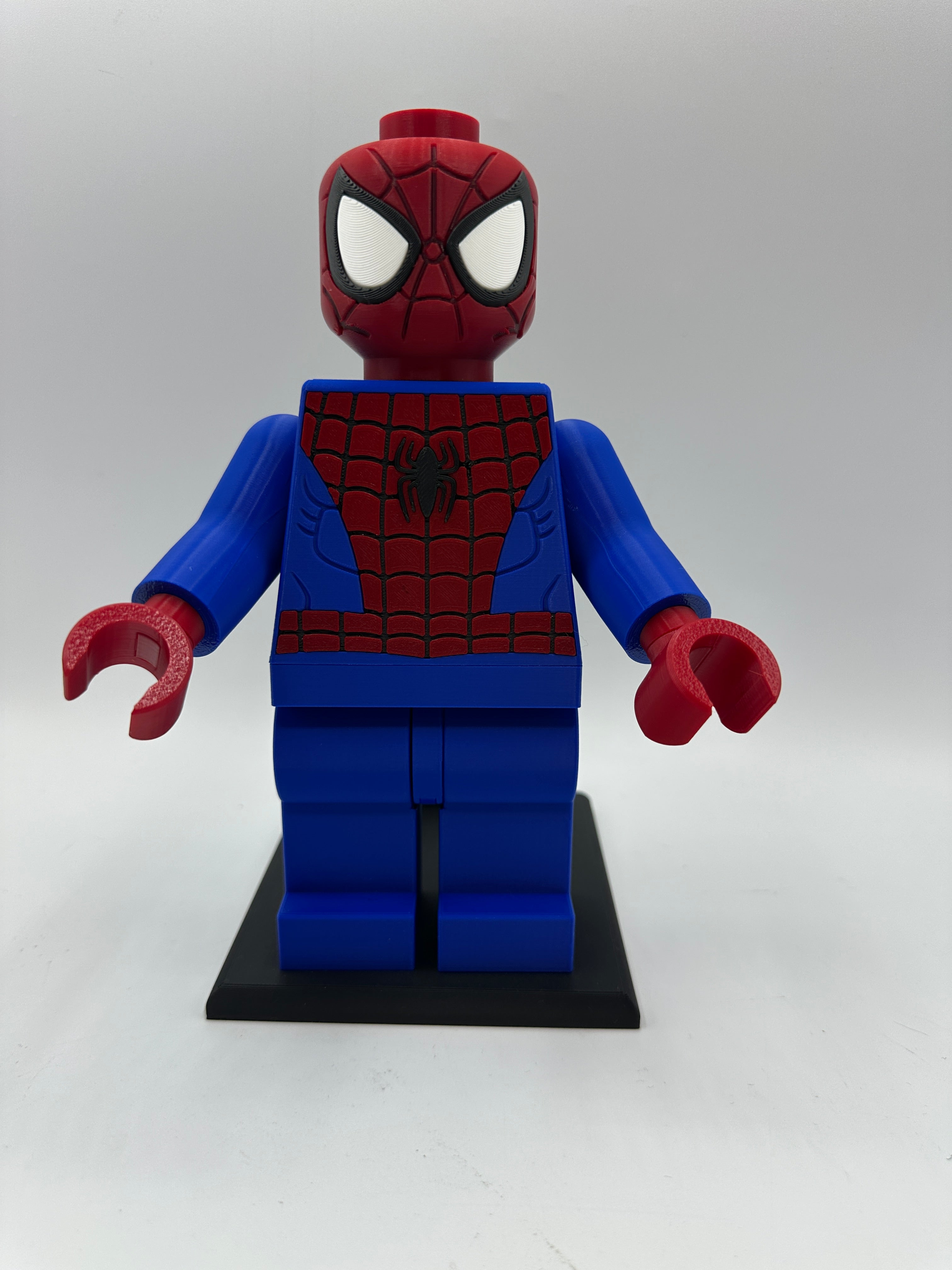 LEGO-inspired Large Scale Wall Mount Display Stand Display Figure Collectible