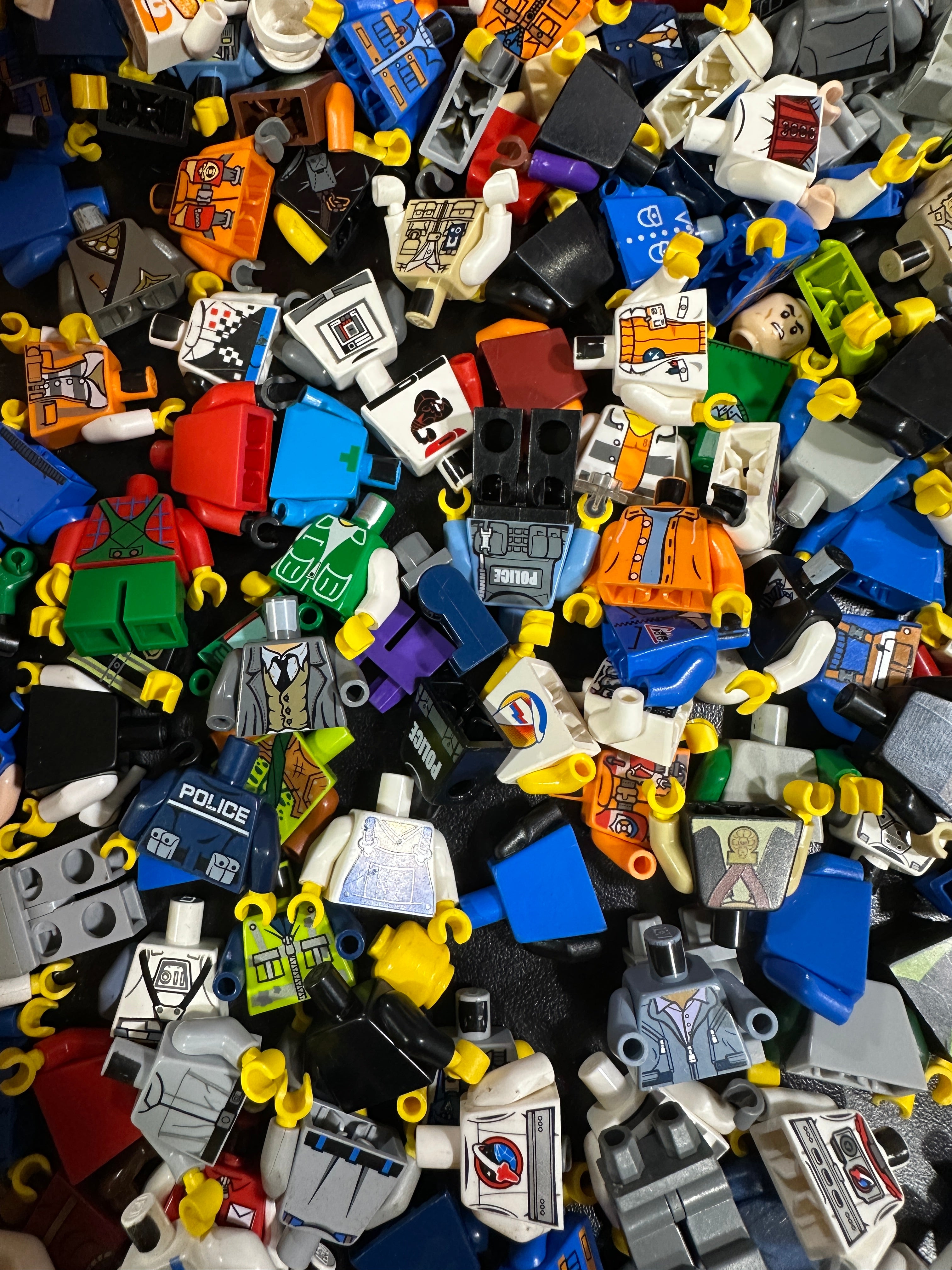 Preowned Bulk LEGO® Minifigure Torsos