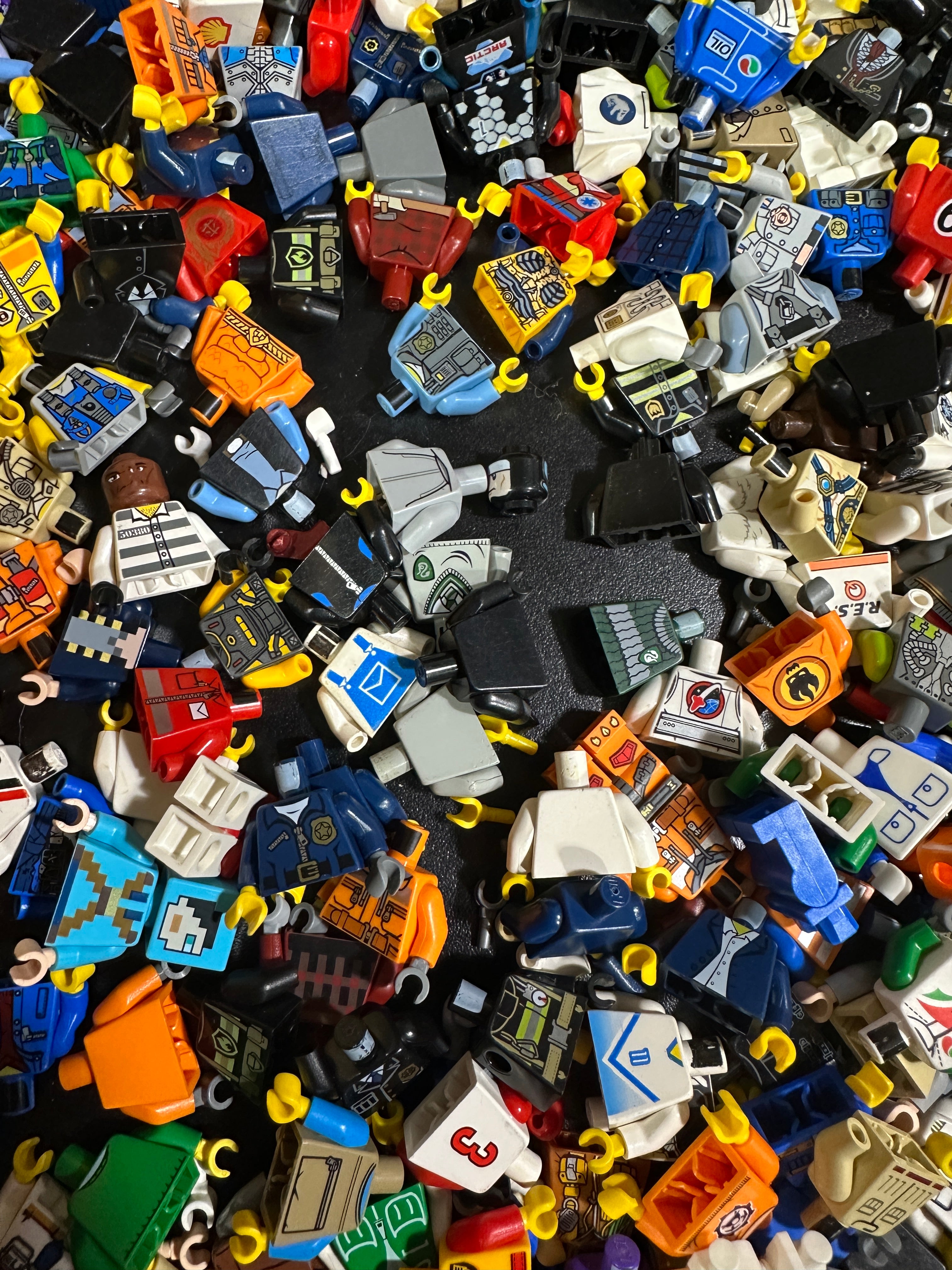 Preowned Bulk LEGO® Minifigure Torsos