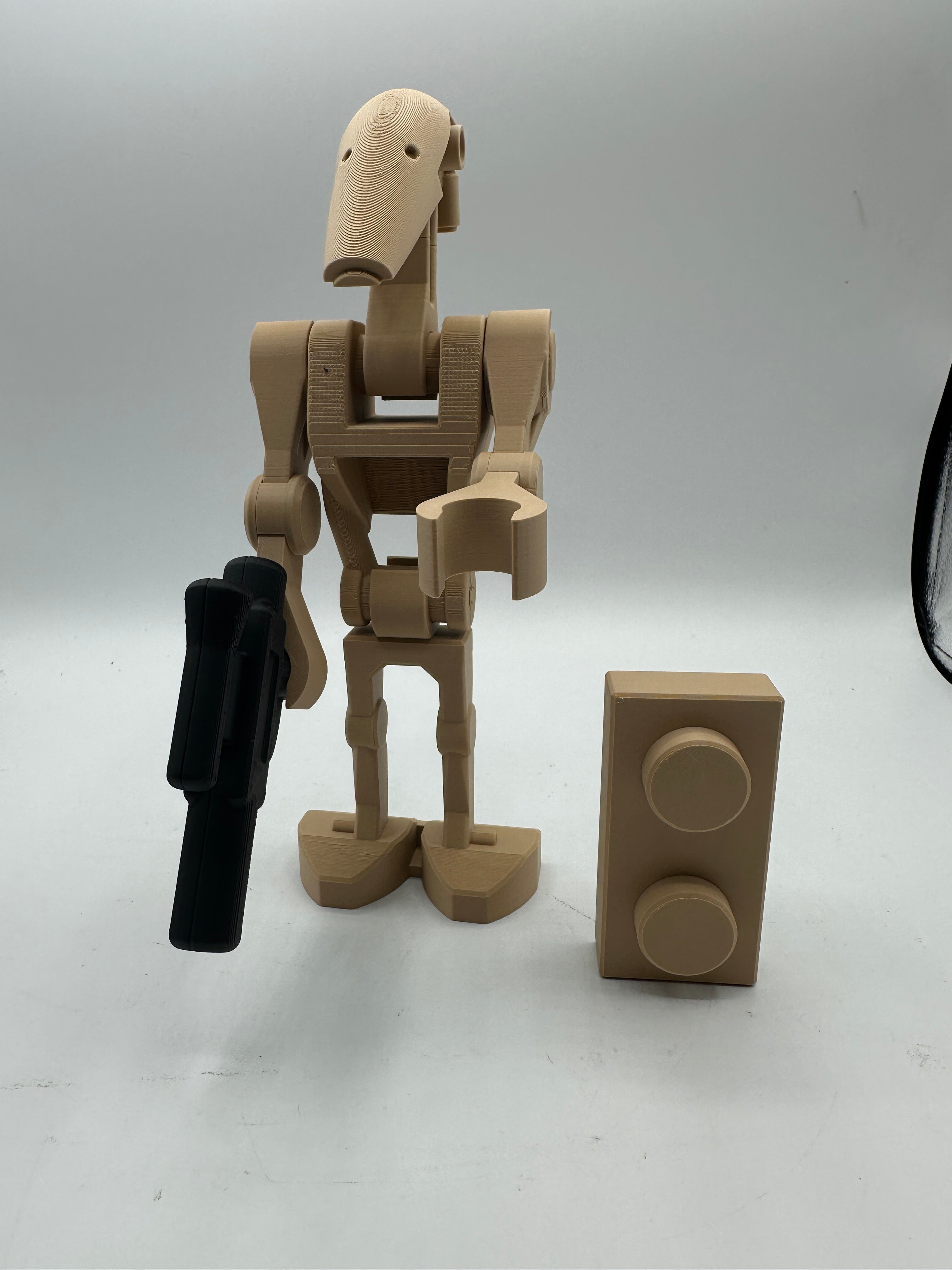 3D Printed Star Wars B1 Battle Droid Large Scale 8.5"- 9.5" Minifigure