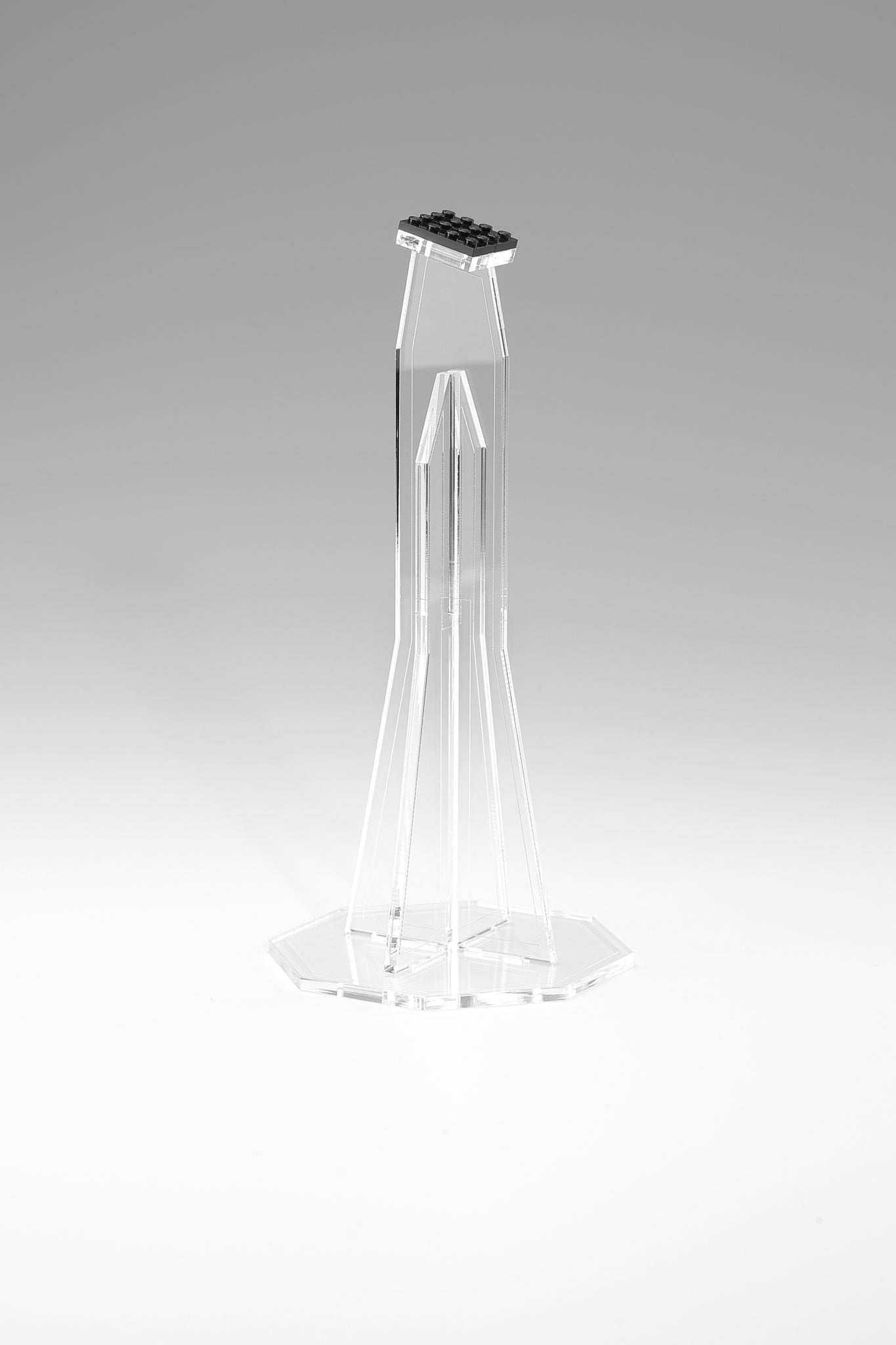 LEGO® Display – Tricked Out Bricks 10" Pedestal Stand 15° Tilt