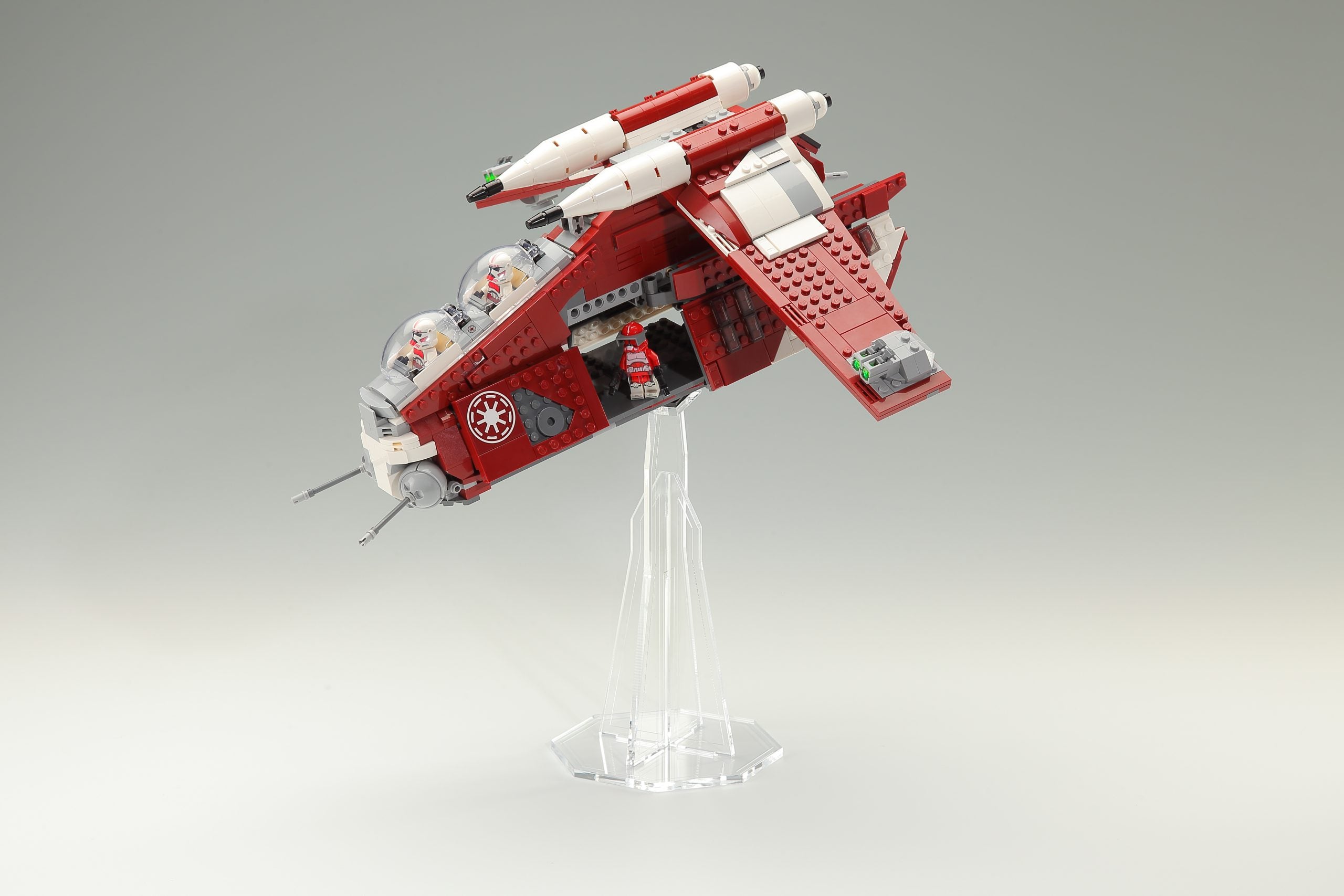 LEGO® Display – Tricked Out Bricks 10" Pedestal Stand 15° Tilt