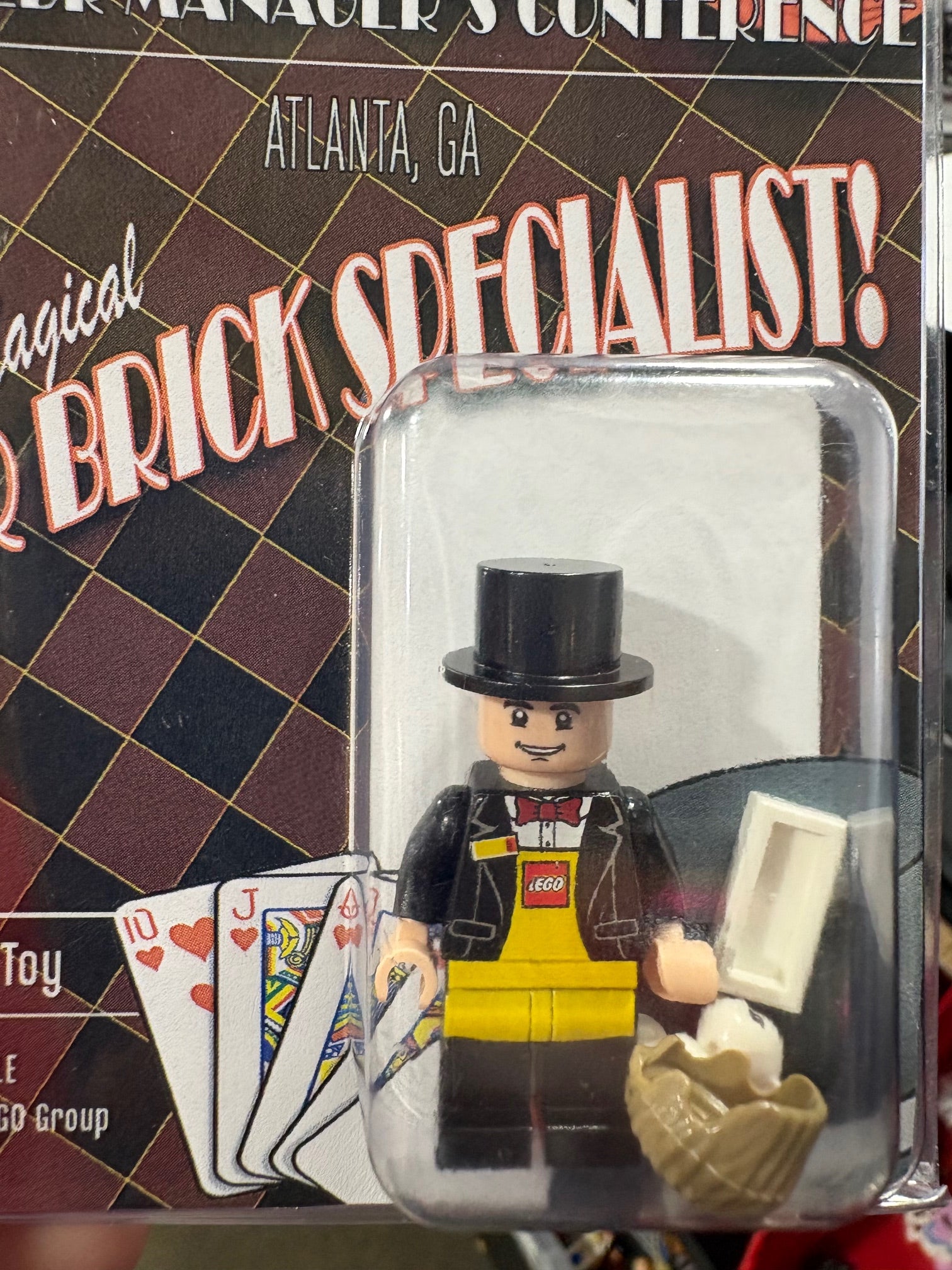 LEGO® Brand lbrmc2017-1 LEGO Brand Retail Manager's Conference 2017, Magician Blister Pack, Atlanta, GA