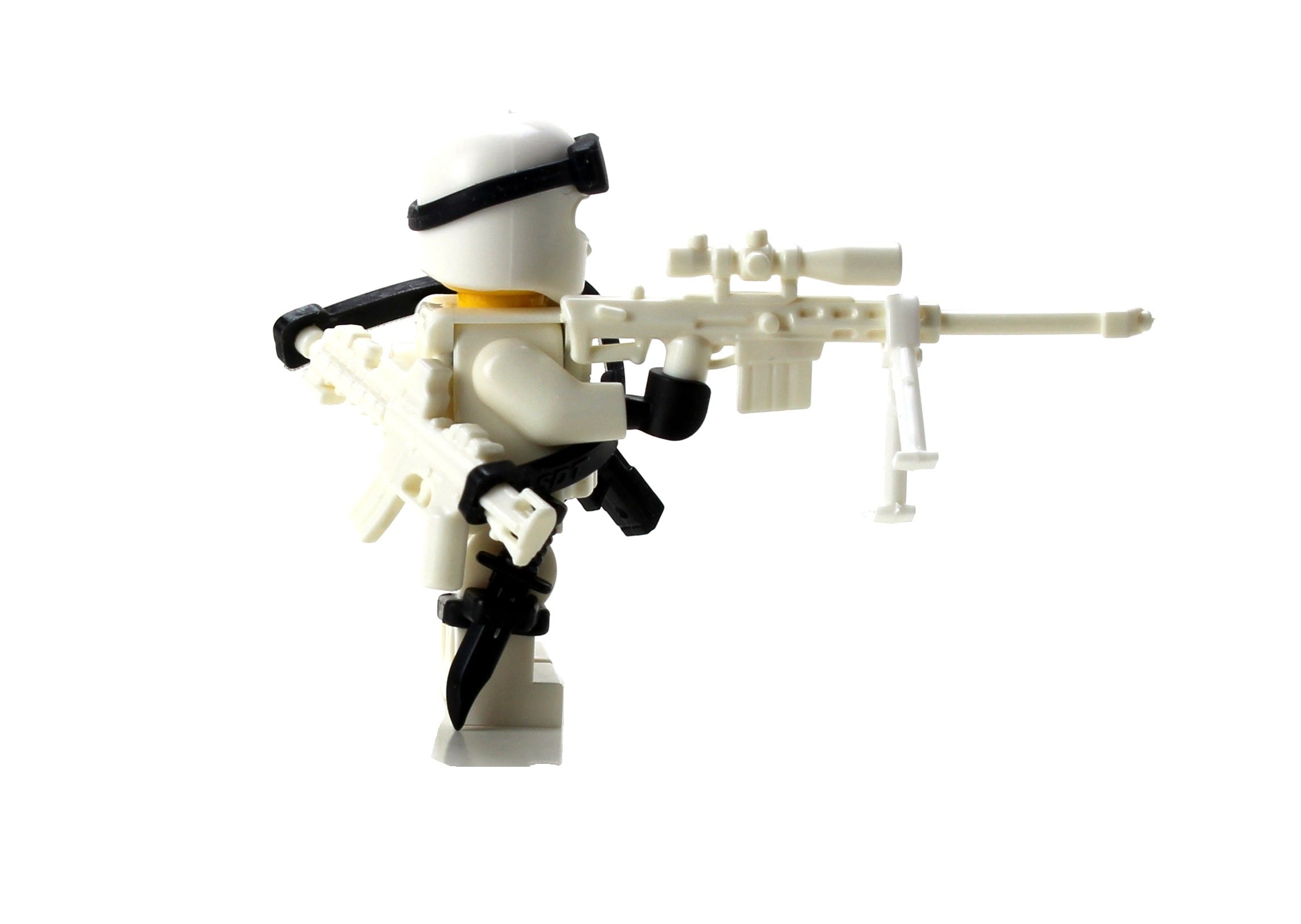 Battle Bricks Custom Special Forces Winter Army Commando Minifigure New