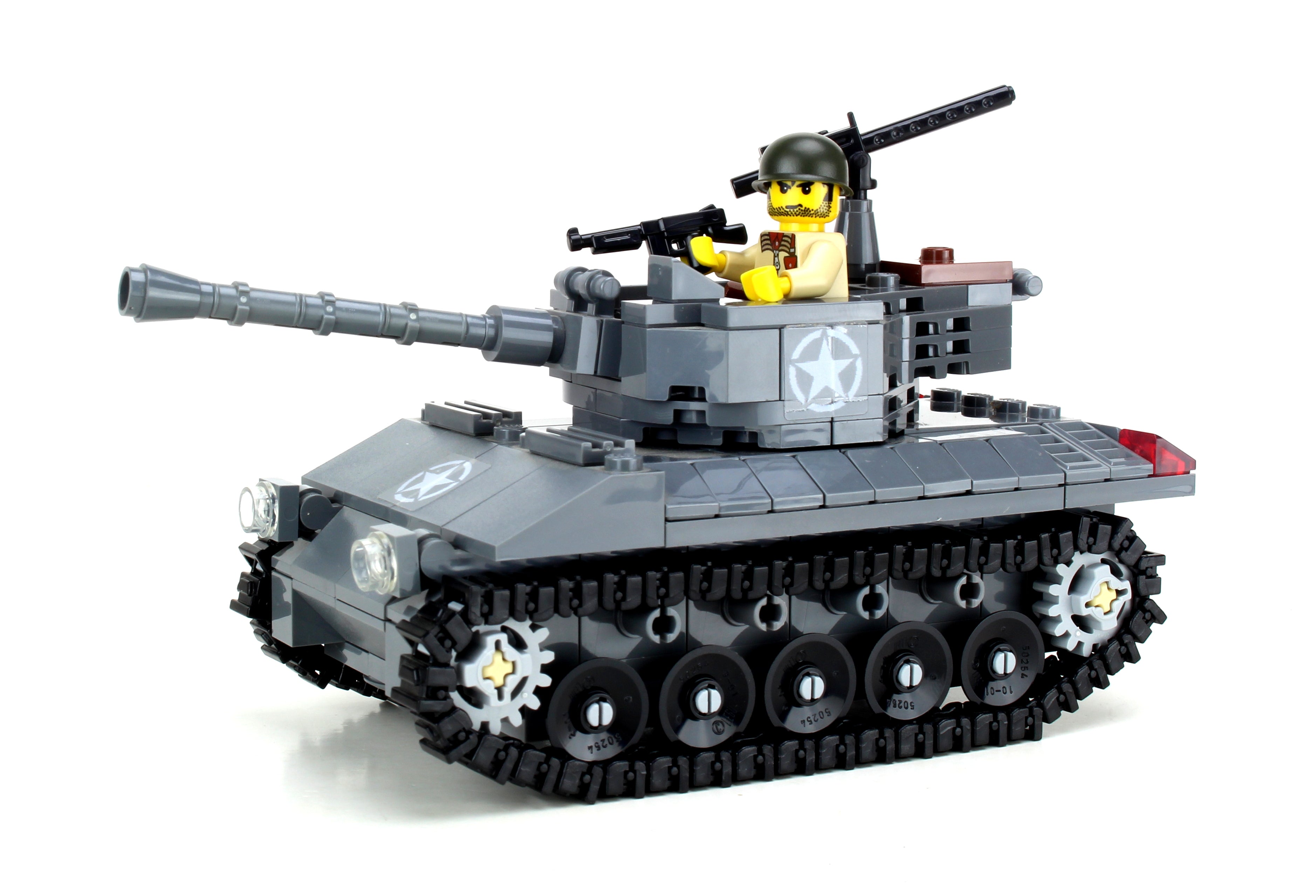 Battle Bricks Us Army M18 "Hellcat" Tank World War 2