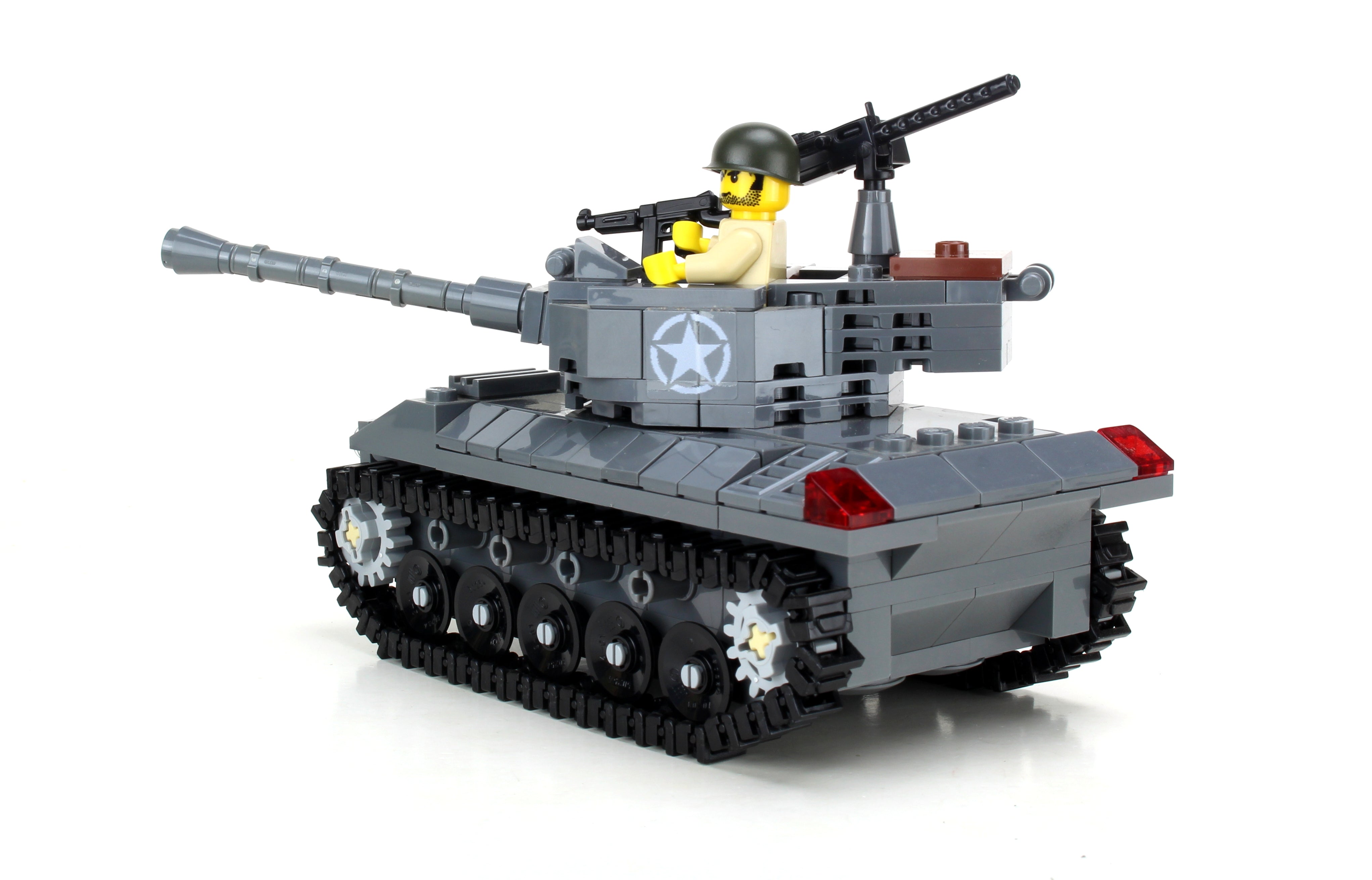 Battle Bricks Us Army M18 "Hellcat" Tank World War 2