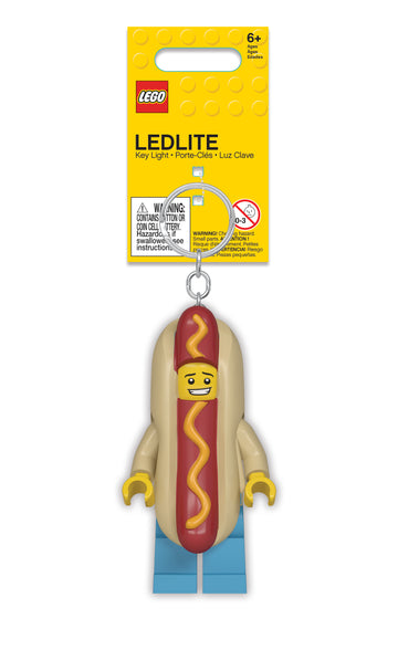 LEGO® Keychain – Minifigures Keychain Light Hot Dog Man