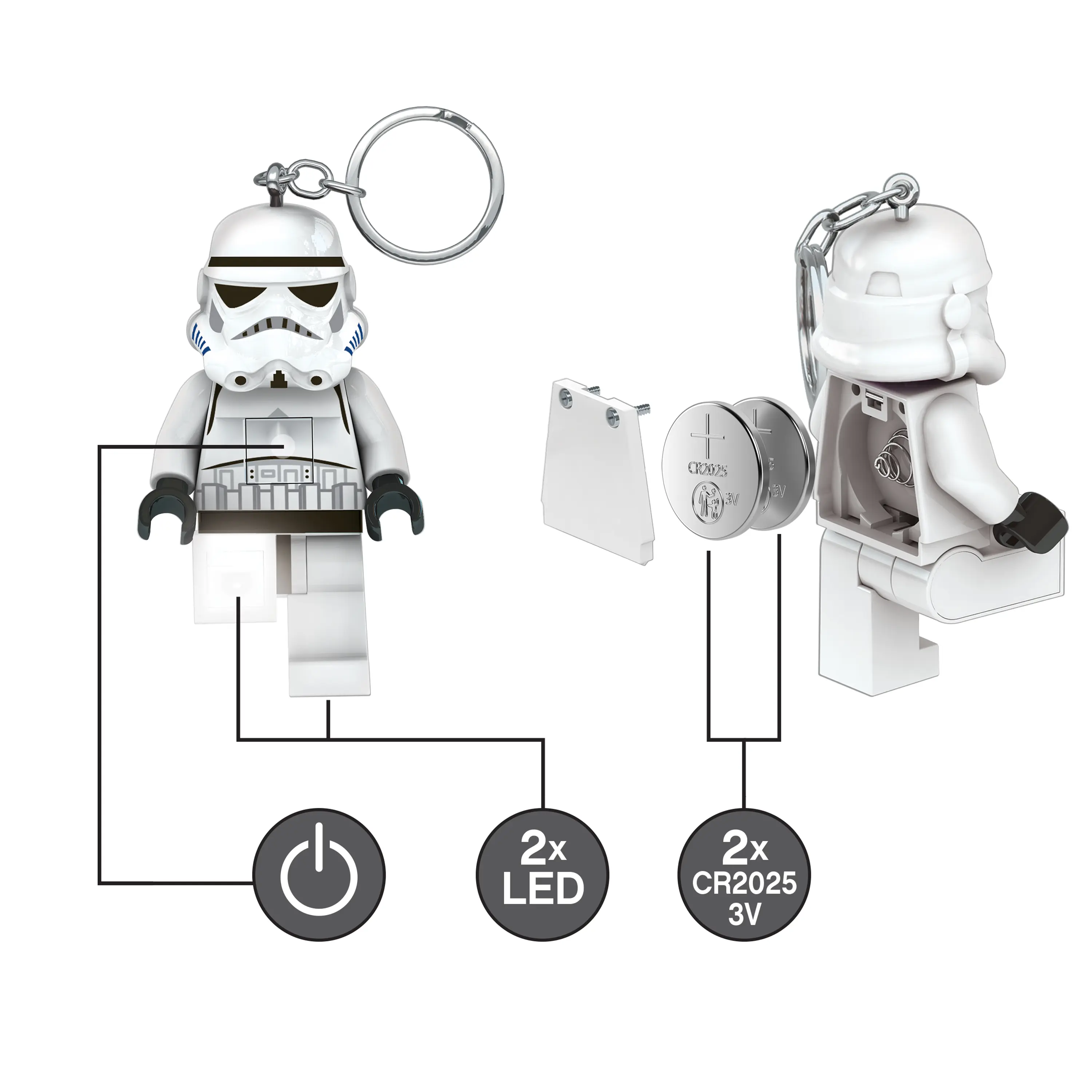 LEGO® Star Wars™ Key Light - Stormtrooper™ (KE12H)