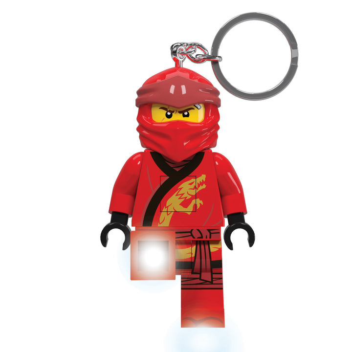 LEGO® Keychain – NINJAGO Legacy Large 3 Inch Tall Figure Keychain Light - Kai (KE149H)