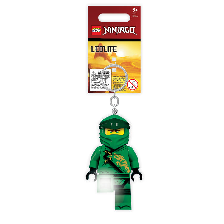 LEGO® Keychain – NINJAGO Legacy Large 3 Inch Tall Figure Keychain Light - Lloyd (KE150H)