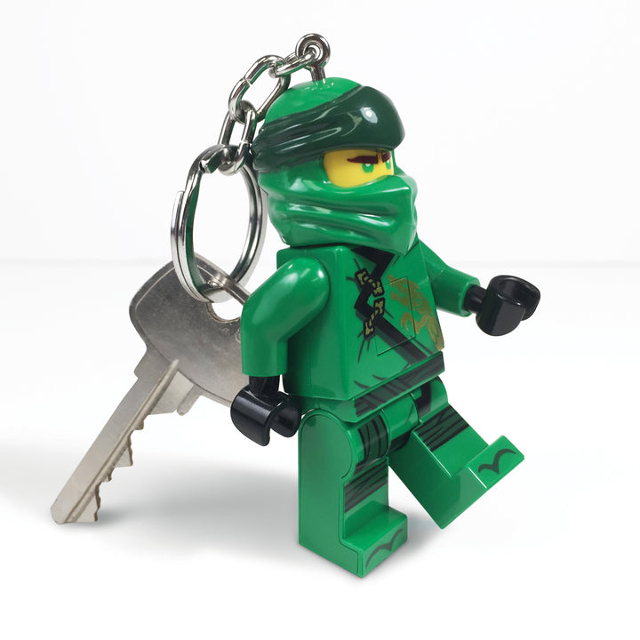 LEGO® Keychain – NINJAGO Legacy Large 3 Inch Tall Figure Keychain Light - Lloyd (KE150H)