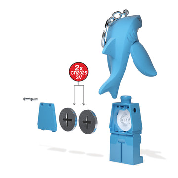 LEGO® Keychain – MinifiguresKeychain Light Shark Suit Guy
