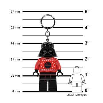 LEGO® Keychain – Star Wars Keychain Light Darth Vader Holiday Sweater