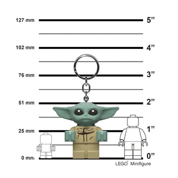 LEGO® Keychain – Star Wars KEYCHAIN LIGHT - THE MANDALORIAN GROGU