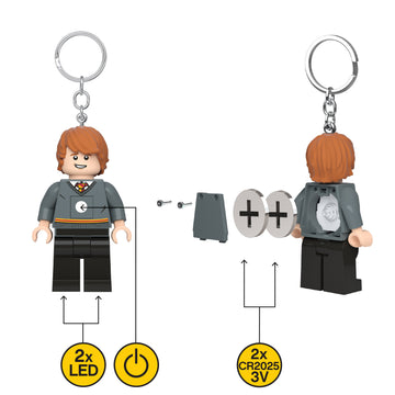 LEGO® Keychain – Harry Potter Keychain Light Ron Weasley