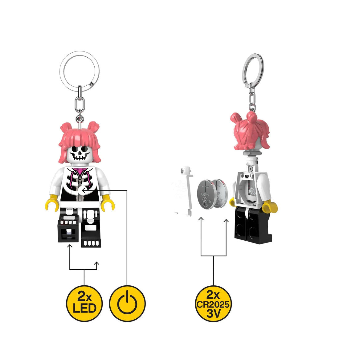 LEGO® Keychain Light - Skeleton Girl (KE261H)
