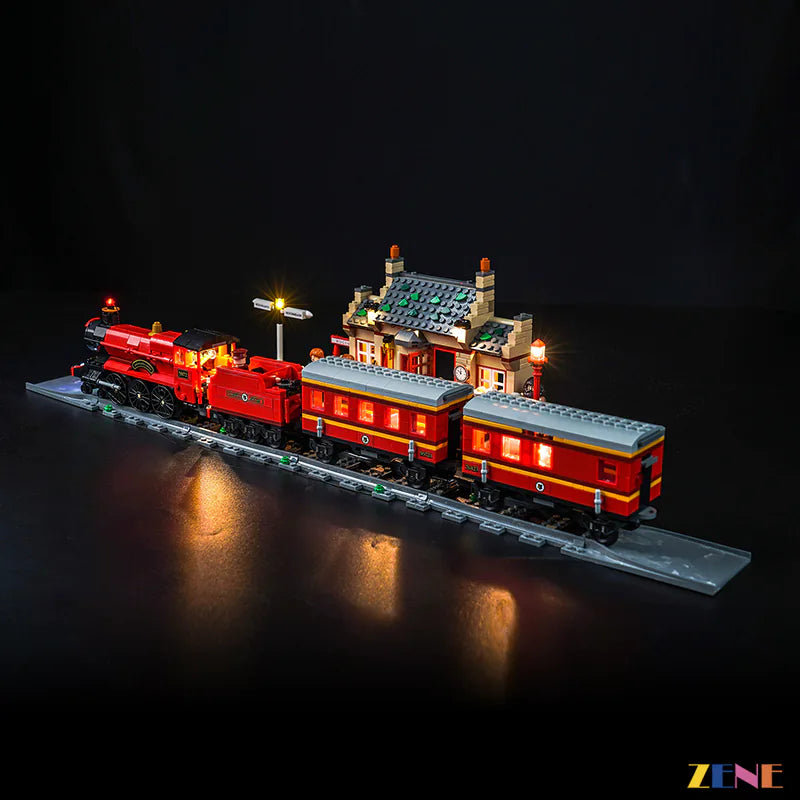 LEGO Light Kit for Hogwarts Express Train Set with Hogsmeade Station 76423