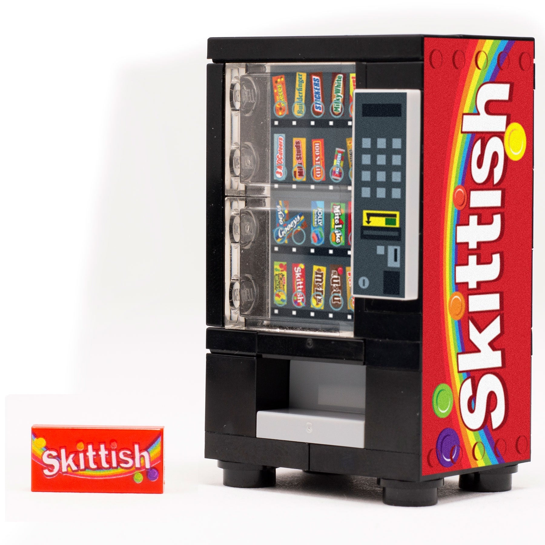 Brickshow Shop Skittish Custom Candy Vending Machine New Building Kit