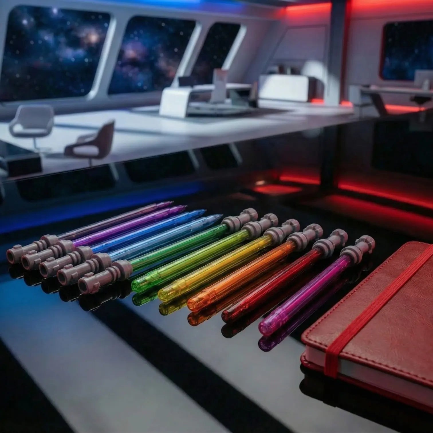 LEGO® Star Wars™ Lightsaber™ Gel Pen Set - 10 Pack Gel Pens (53116)