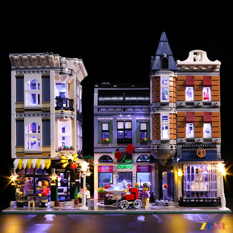 LEGO Light Kit for Assembly Square 10255 Upgrade Ver.