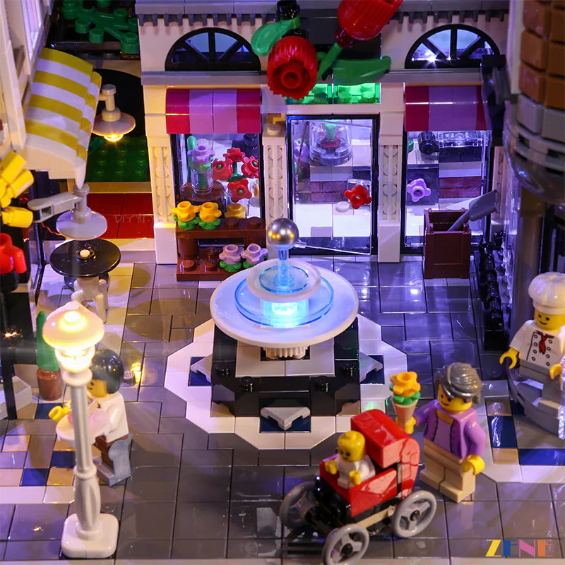 LEGO Light Kit for Assembly Square 10255 Upgrade Ver.