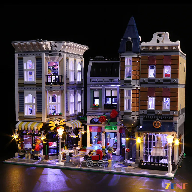 LEGO Light Kit for Assembly Square 10255 Upgrade Ver.