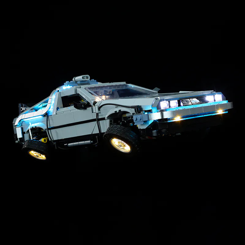 LEGO Light Kit for Back to the Future Time Machine 10300 upgrade ver.