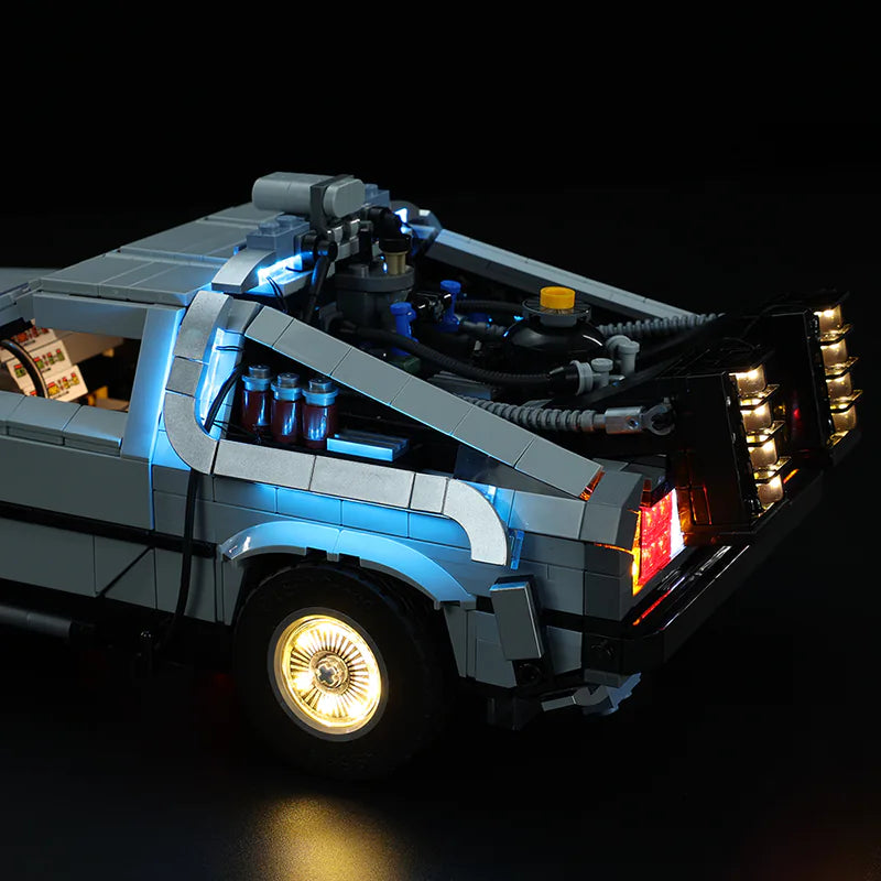 LEGO Light Kit for Back to the Future Time Machine 10300 upgrade ver.